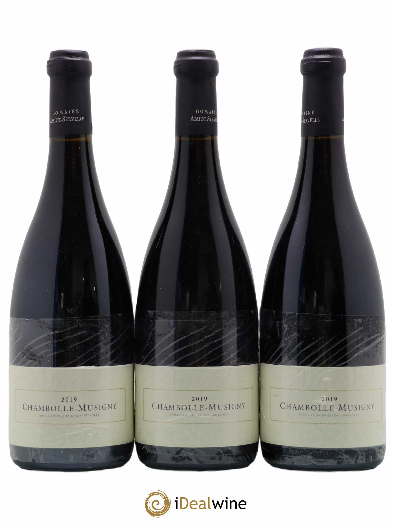 Chambolle-Musigny Amiot-Servelle 2019 - Lot de 3 bouteilles - 0