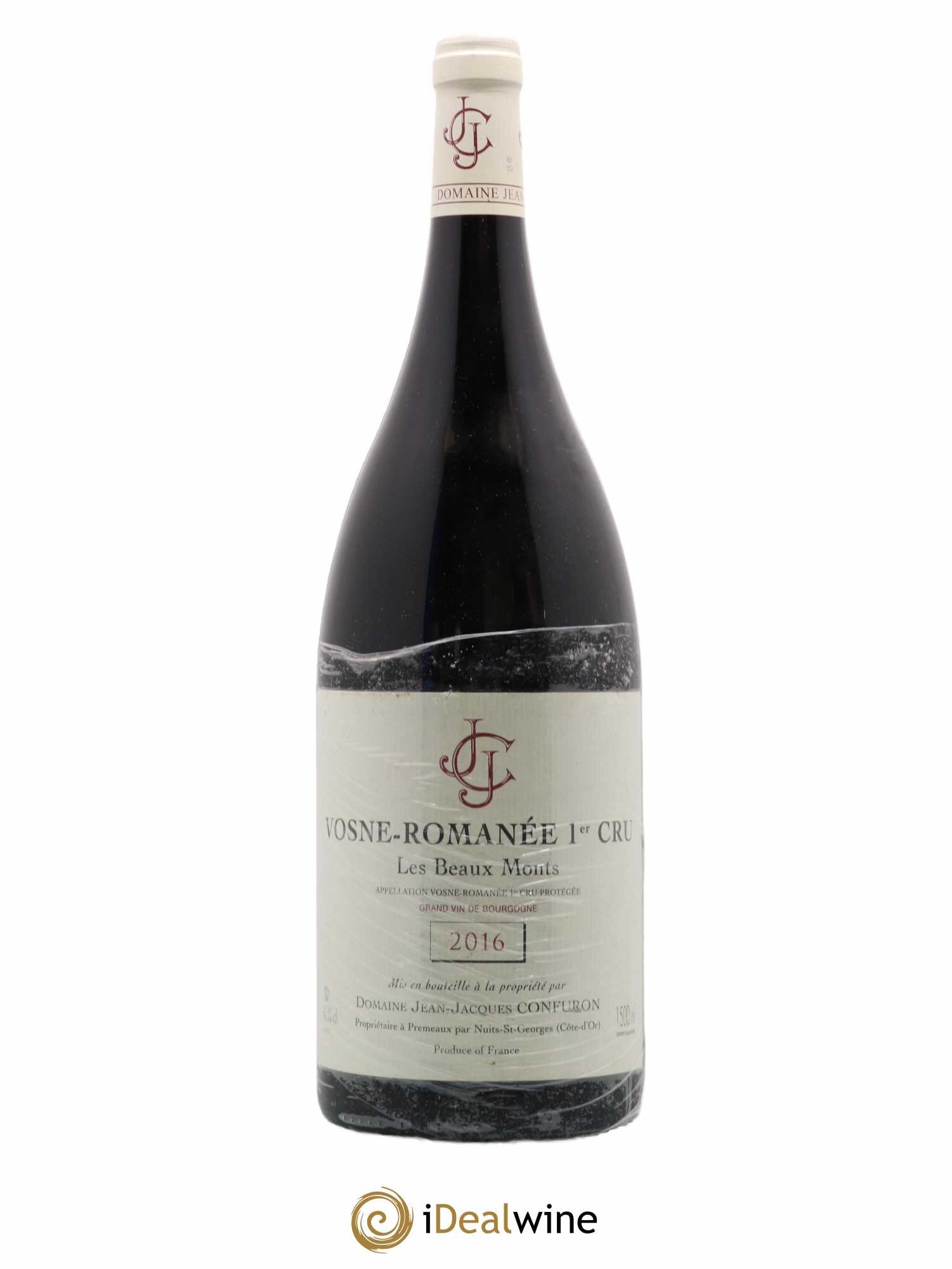 Vosne-Romanée 1er Cru Les Beaux Monts Jean-Jacques Confuron 2016 - Lot de 1 magnum - 0