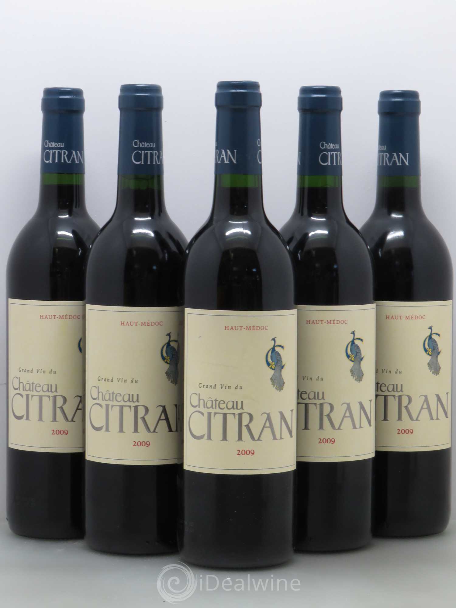 Château Citran Cru Bourgeois 2009 - Lot de 5 bouteilles - 0