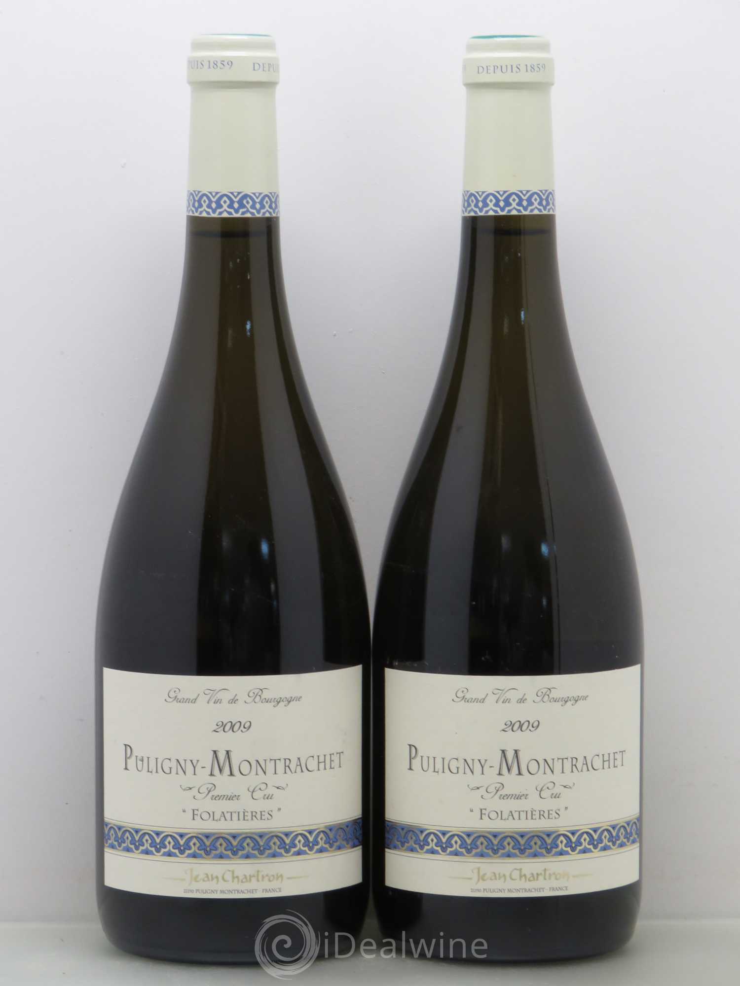 Puligny-Montrachet 1er Cru Folatières Jean Chartron (Domaine) 2009 - Lot de 5 bouteilles - 3