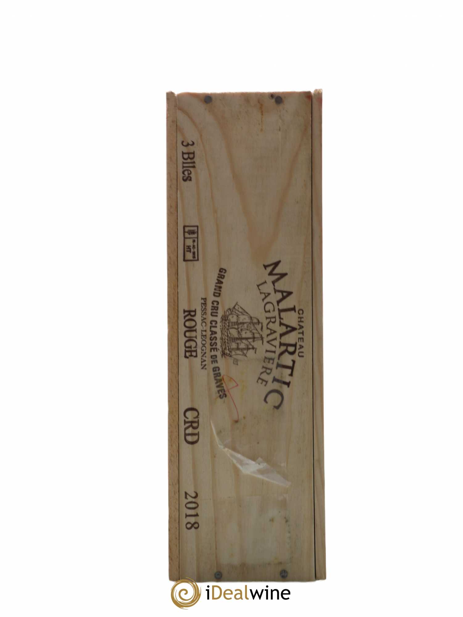 Château Malartic-Lagravière Cru Classé de Graves 2018 - Lot de 3 bouteilles - 0