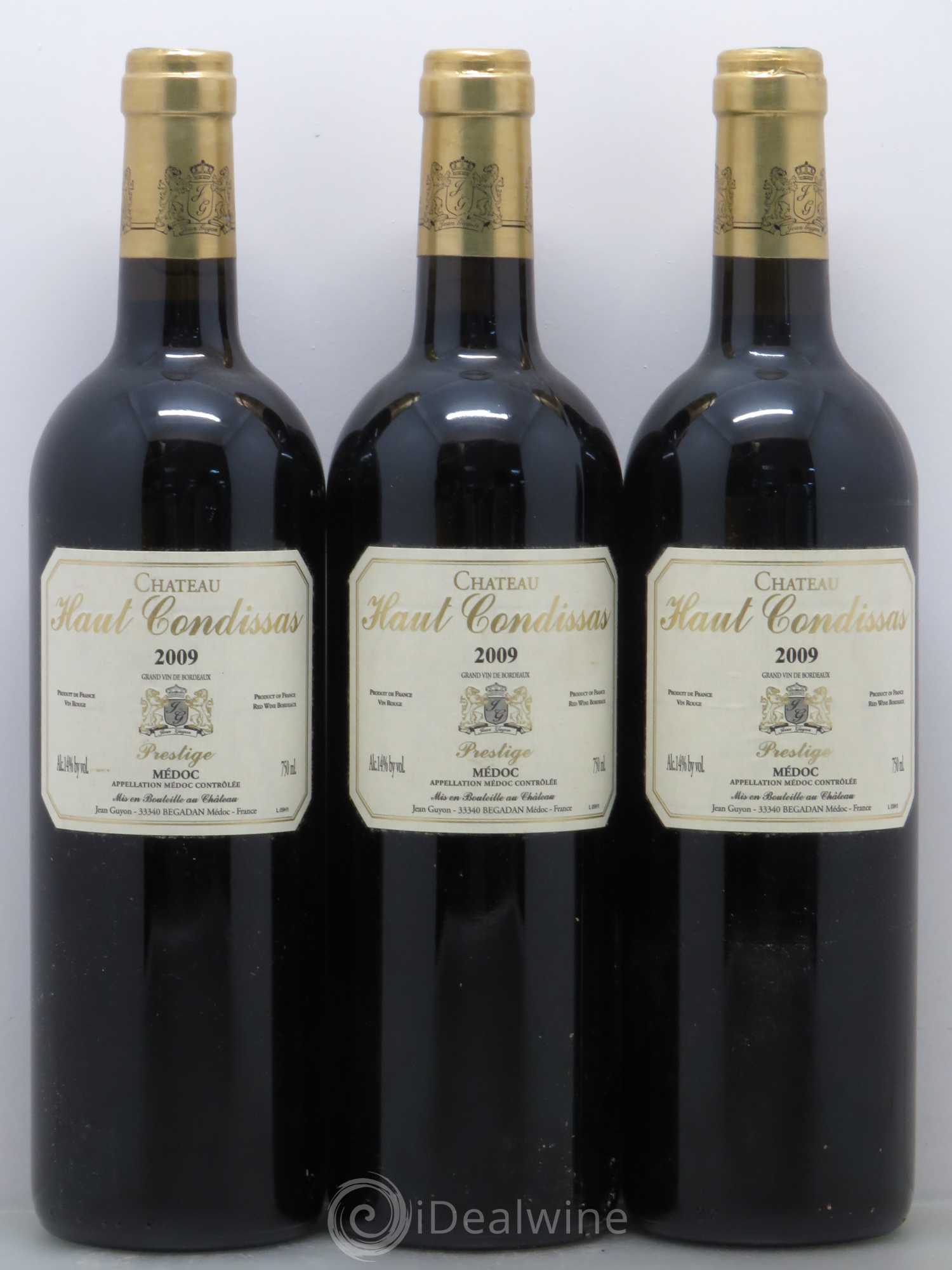 Haut-Condissas - Cuvée Prestige 2009 - Lot de 3 bouteilles - 0