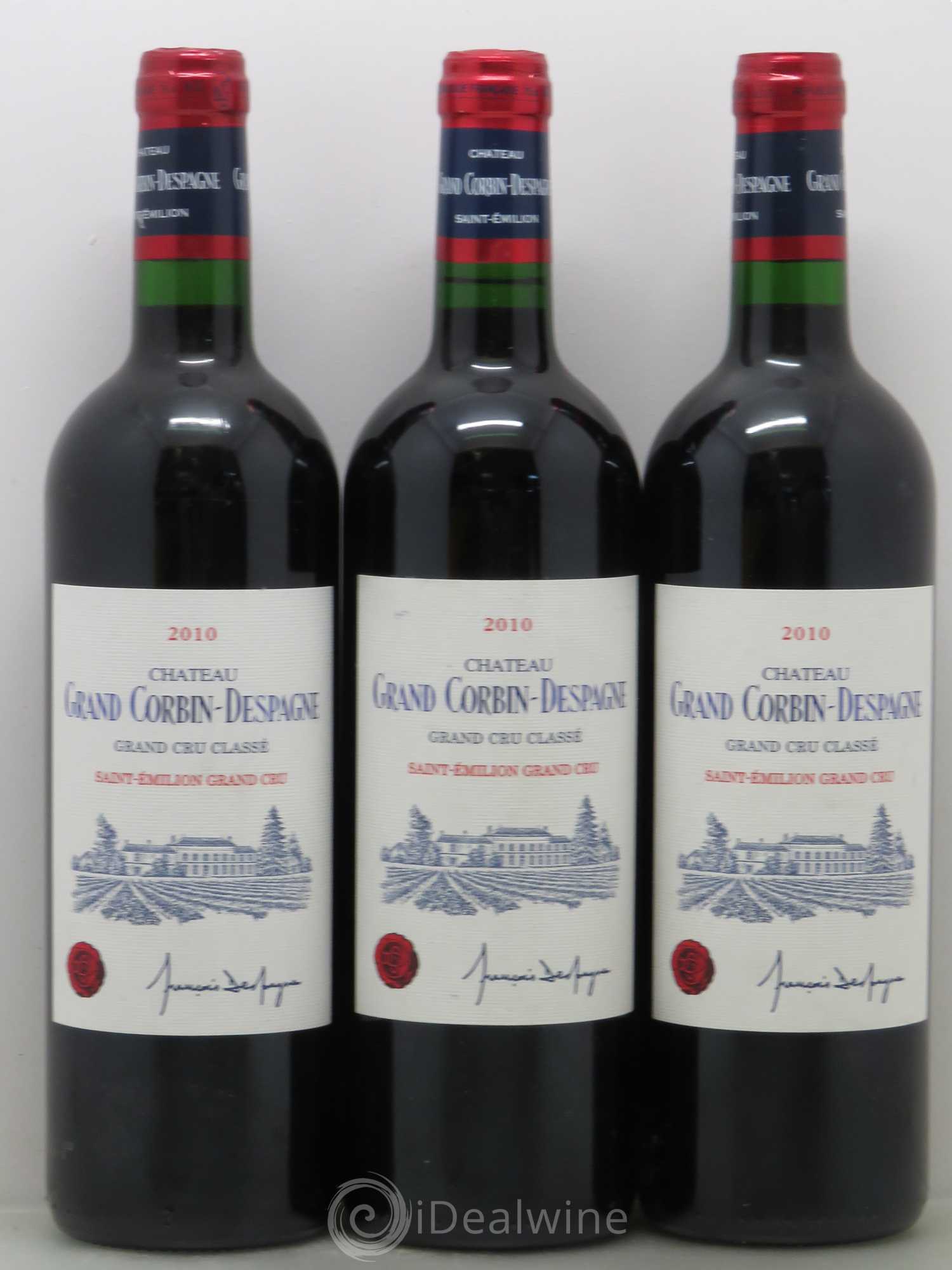 Château Grand Corbin Despagne Grand Cru Classé 2010 - Lot de 6 bouteilles - 2