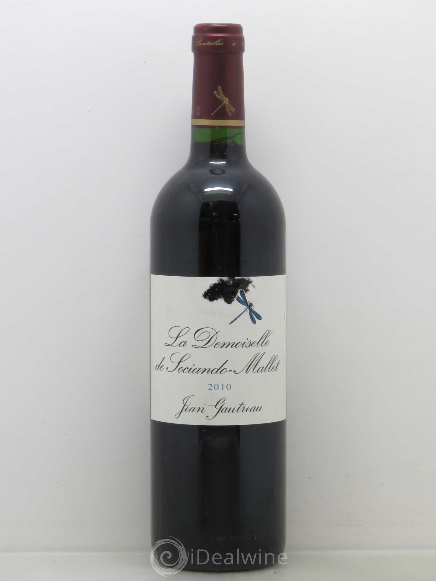 Demoiselle de Sociando Mallet Second Vin 2010 - Lot de 1 bouteille - 0