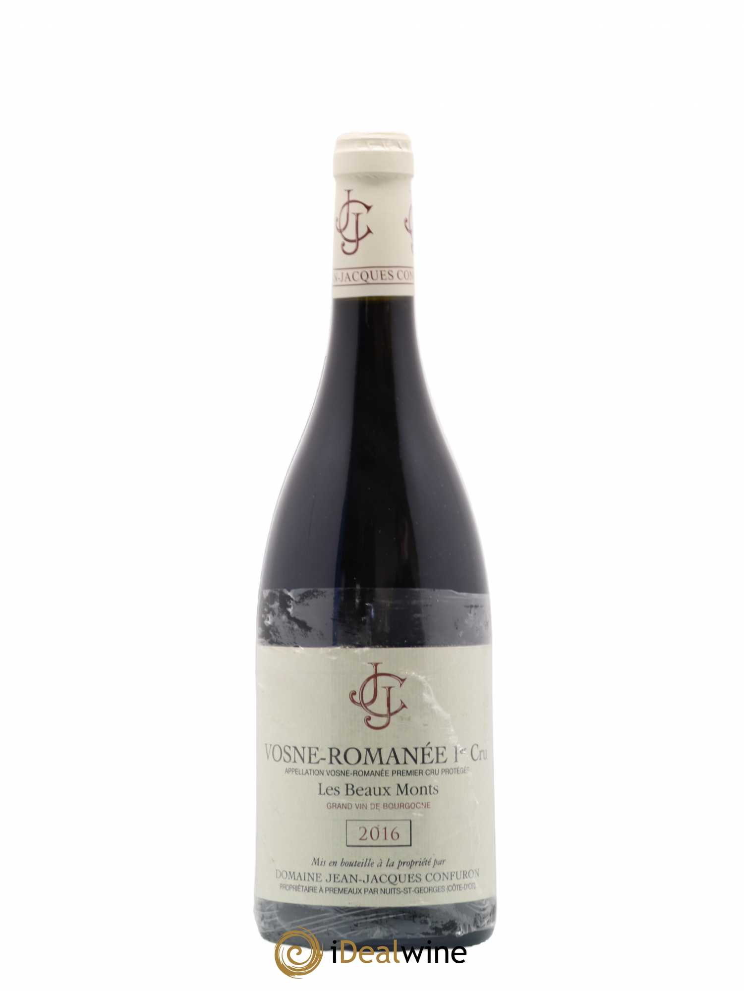Vosne-Romanée 1er Cru Les Beaux Monts Jean-Jacques Confuron 2016 - Lot de 1 bouteille - 0