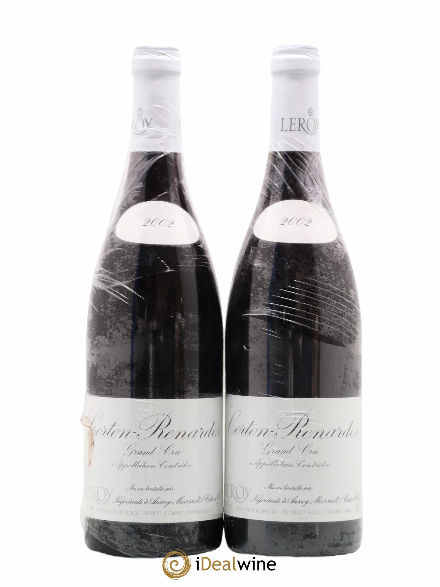 Corton Grand Cru Les Renardes Leroy (Domaine) 2002 - Lot de 2 bouteilles - 0