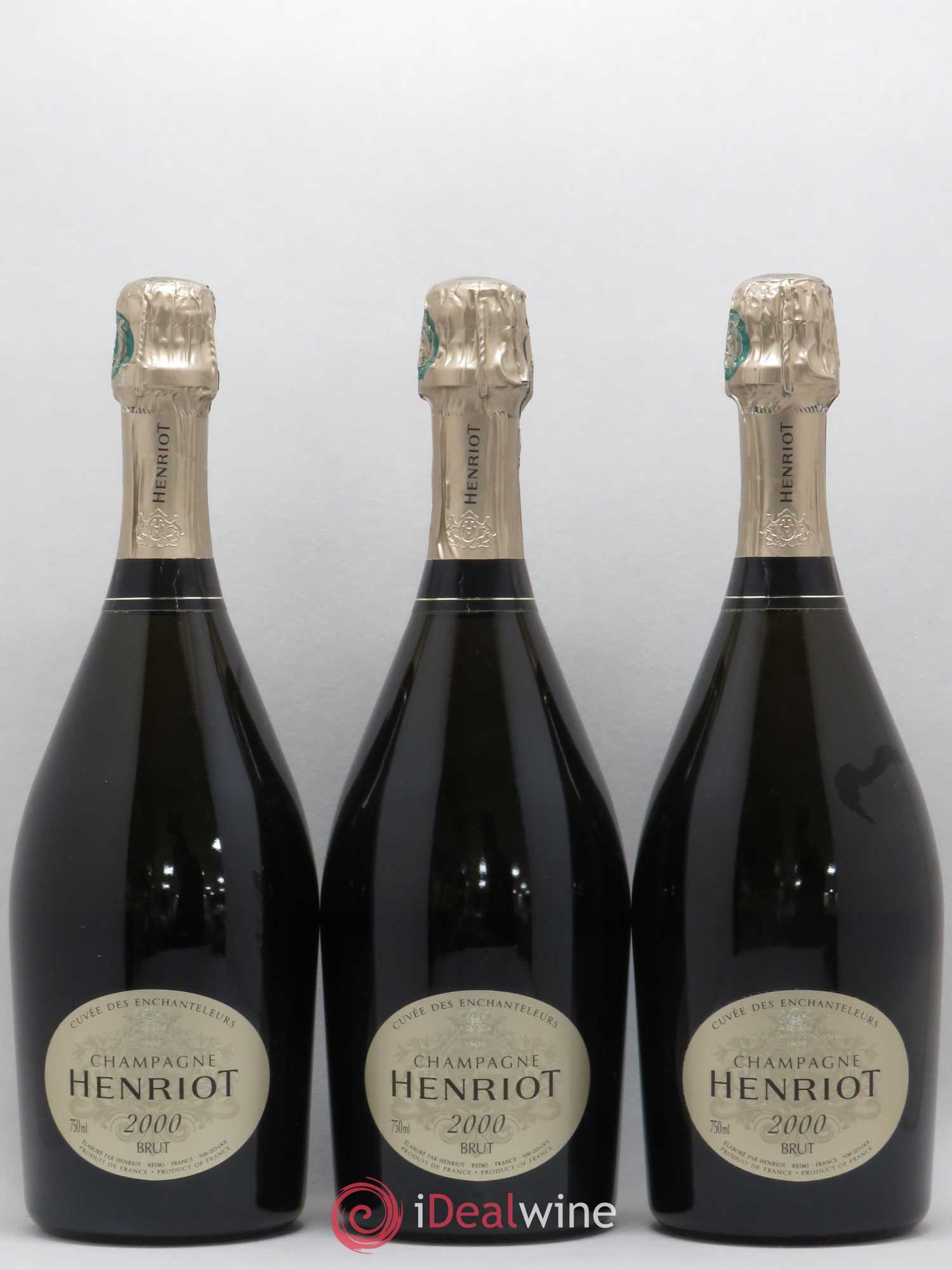 Cuvée des Enchanteleurs Henriot 2000 - Lot de 3 bouteilles - 0