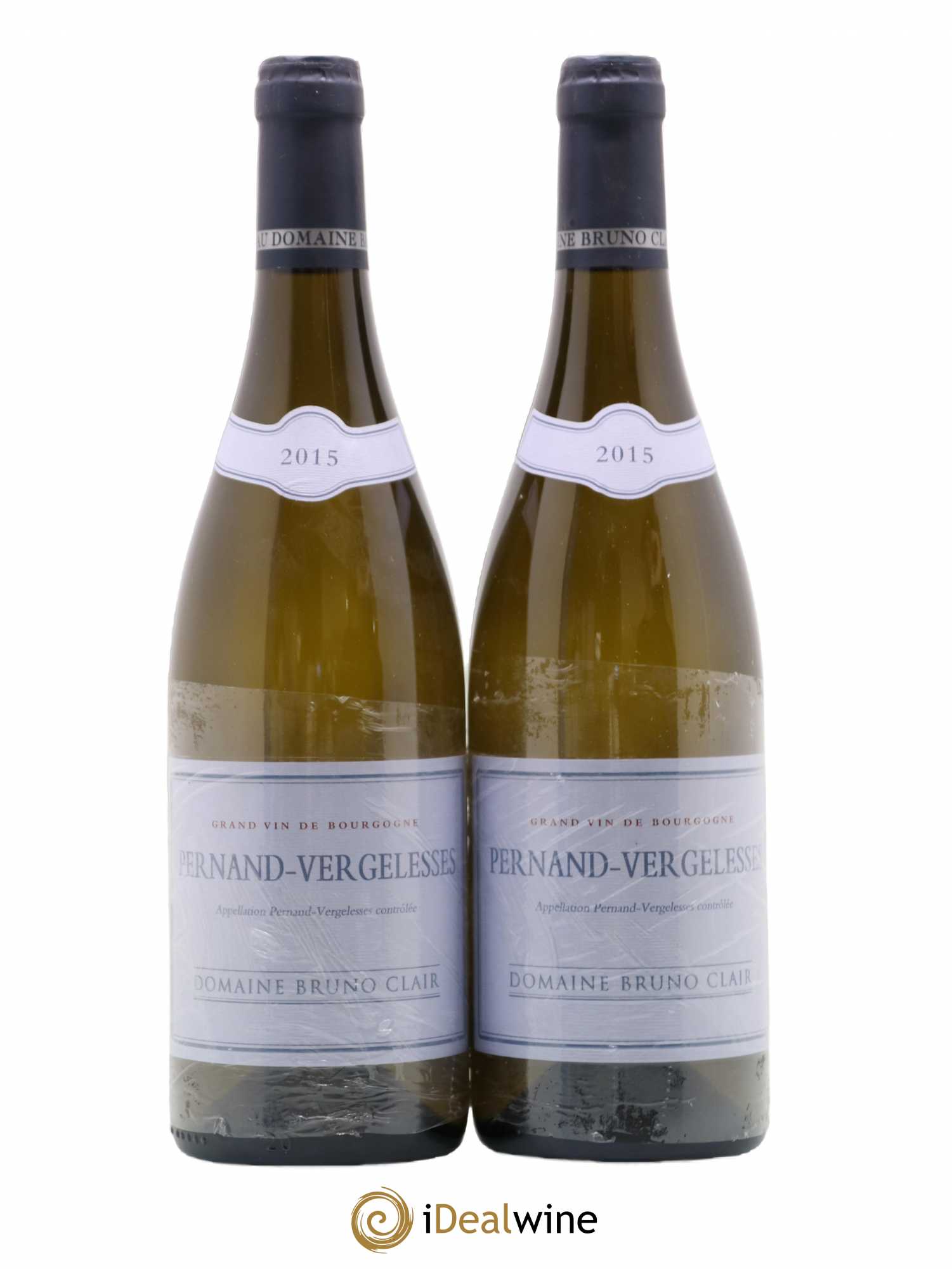 Pernand-Vergelesses Bruno Clair (Domaine) 2015 - Lot de 2 bouteilles - 0