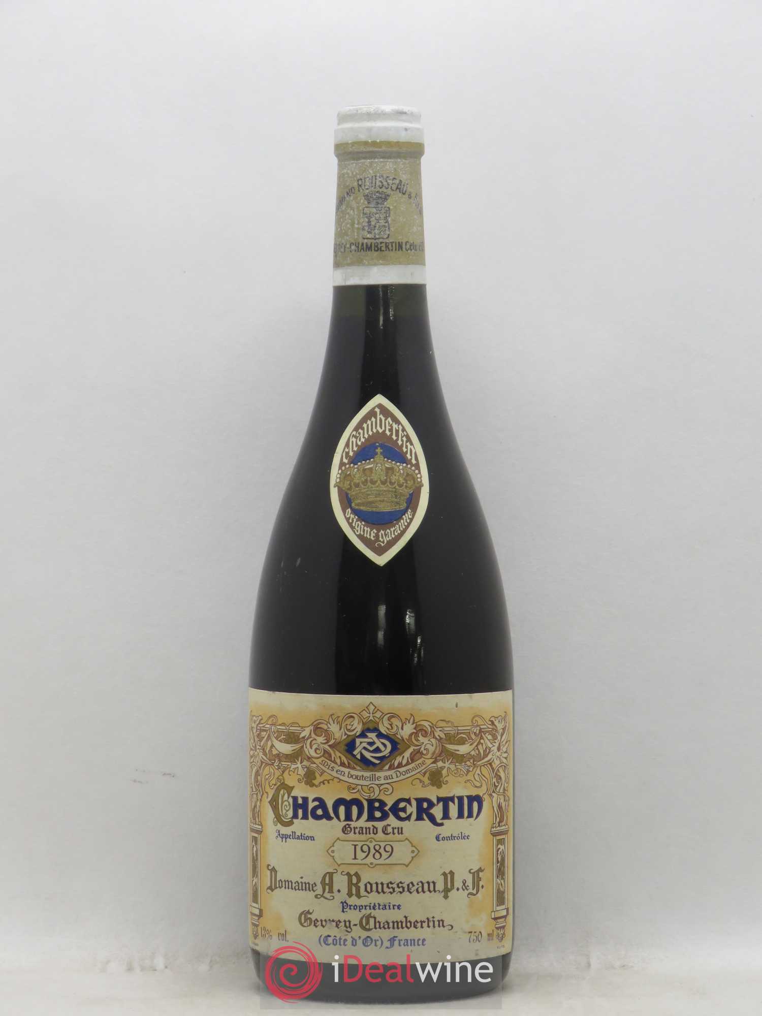 Chambertin Grand Cru Armand Rousseau (Domaine) 1989 - Lot de 1 bouteille - 0