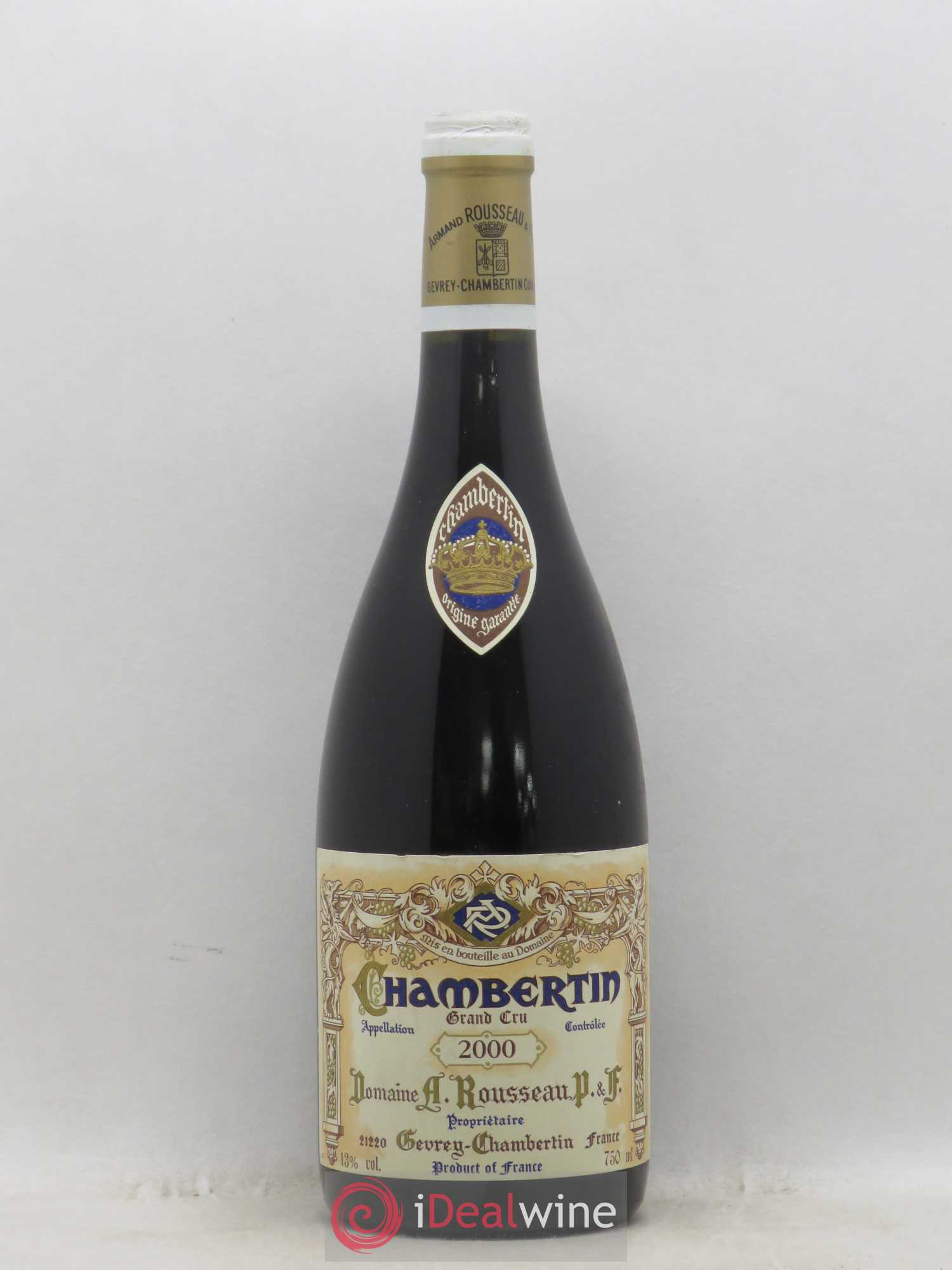 Chambertin Grand Cru Armand Rousseau (Domaine) 2000 - Posten von 1 Flasche - 0