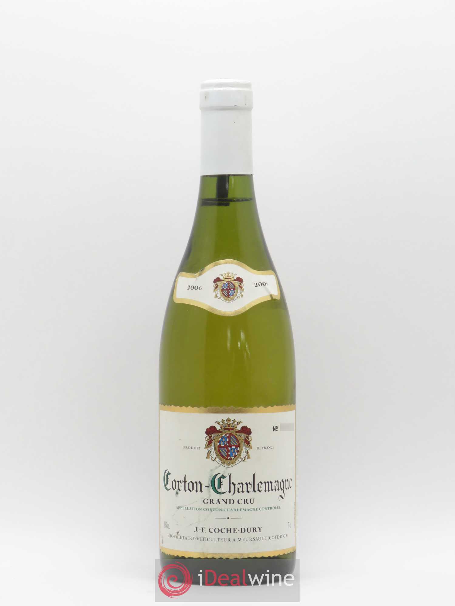 Corton-Charlemagne Grand Cru Coche Dury (Domaine) 2006 - Lot de 1 bouteille - 0