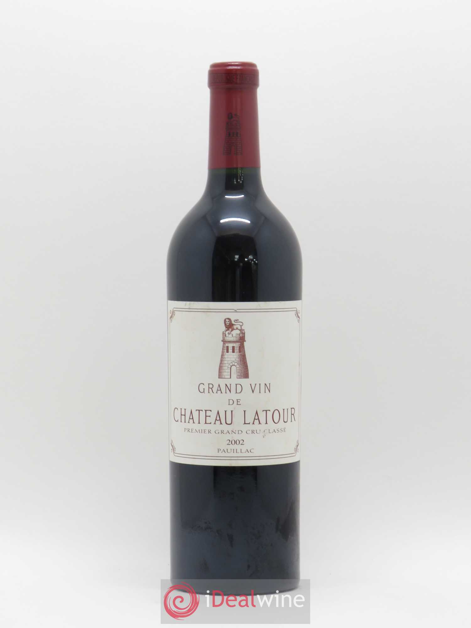 Château Latour 1er Grand Cru Classé 2002 - Lot de 1 bouteille - 0
