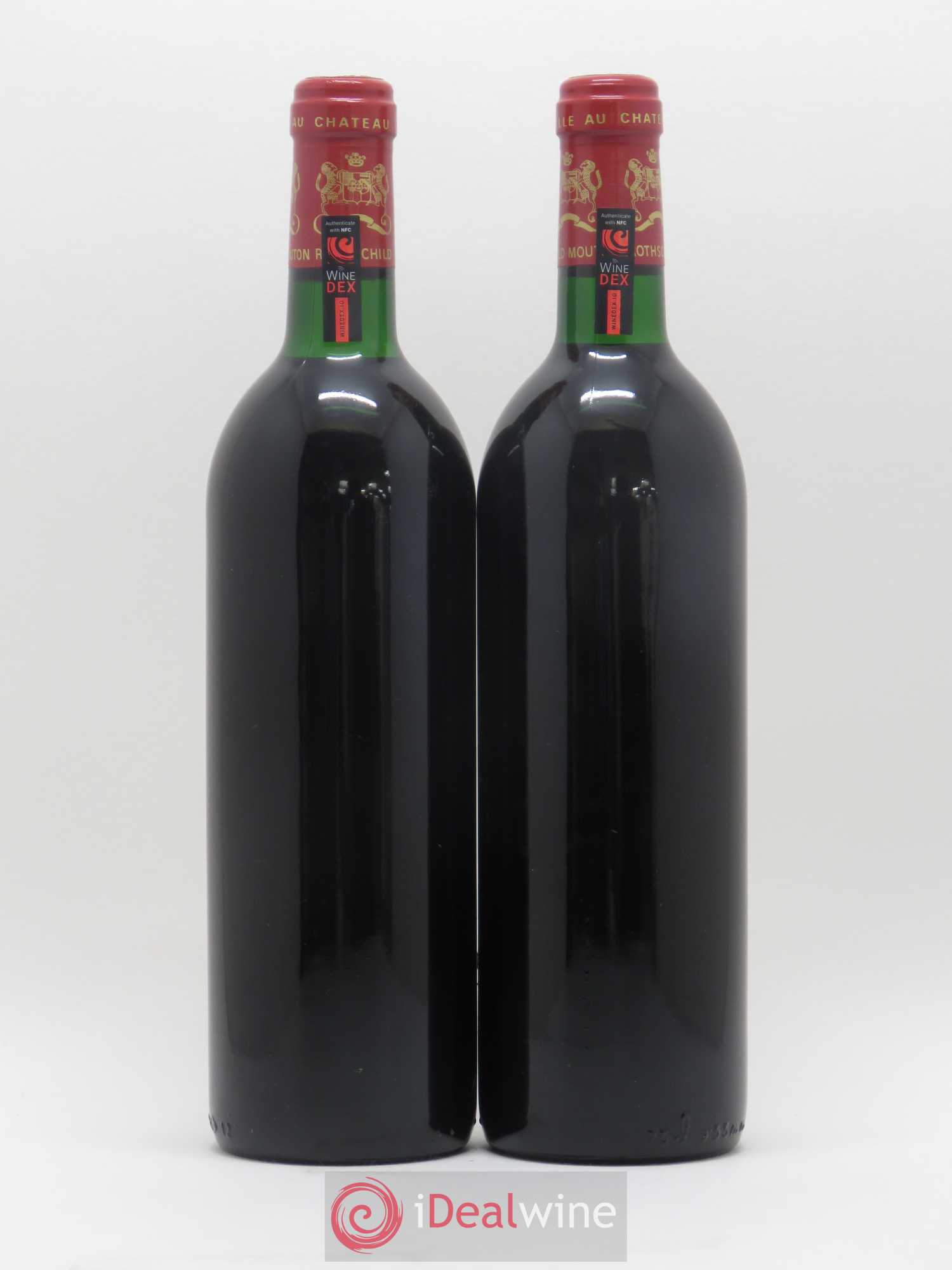 Château Mouton Rothschild 1er Grand Cru Classé 1986 - Lot de 2 bouteilles - 1