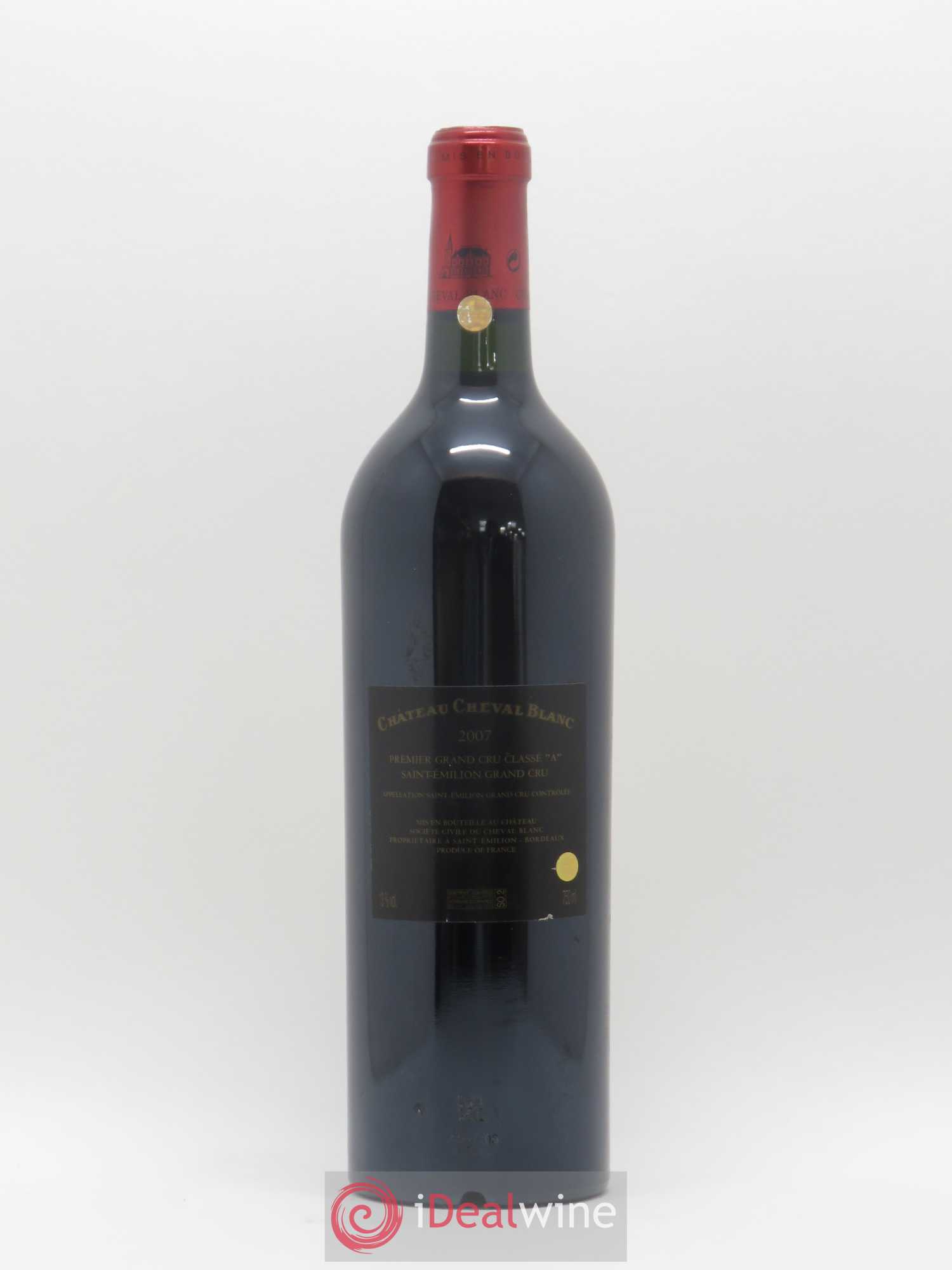 Château Cheval Blanc 1er Grand Cru Classé A 2007 - Lot de 1 bouteille - 1