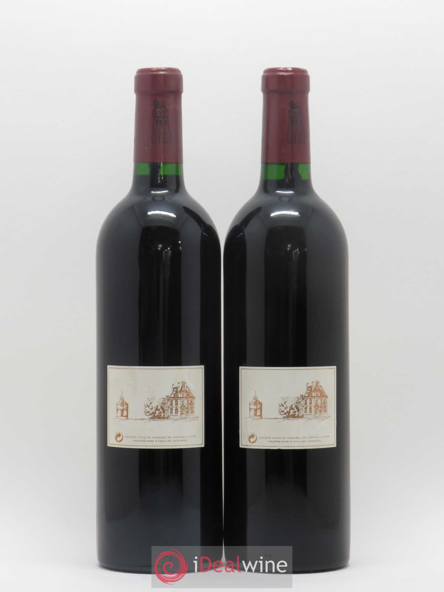 Château Latour 1er Grand Cru Classé 1997 - Lot de 2 bouteilles - 1
