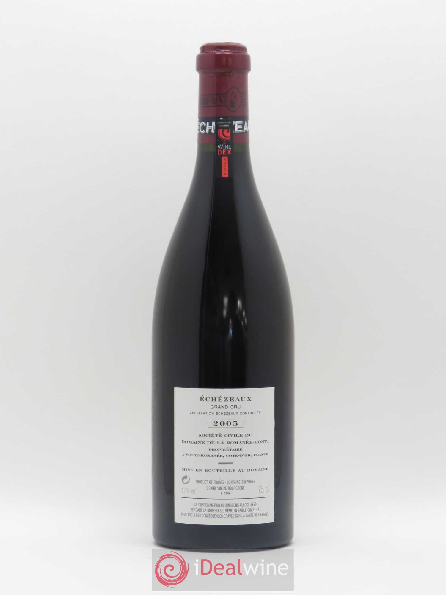 Echezeaux Grand Cru Domaine de la Romanée-Conti 2005 - Lot de 1 bouteille - 1