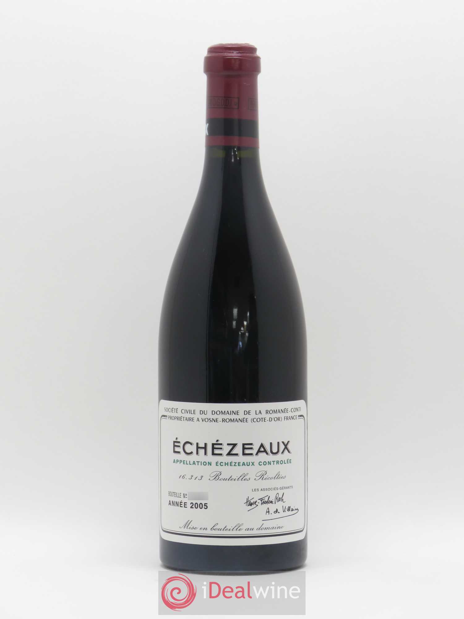 Echezeaux Grand Cru Domaine de la Romanée-Conti 2005 - Lot de 1 bouteille - 0