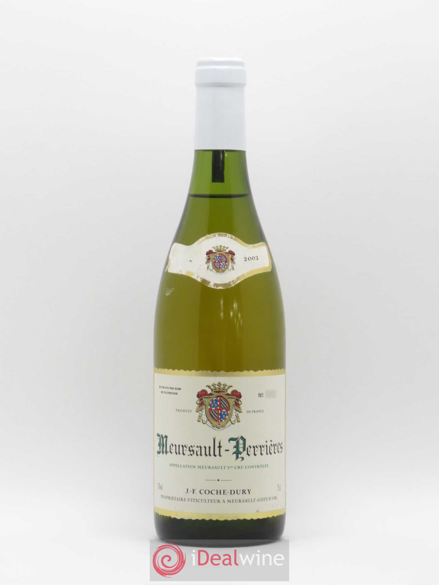 Meursault 1er Cru Perrières Coche Dury (Domaine) 2002 - Lot de 1 bouteille - 0