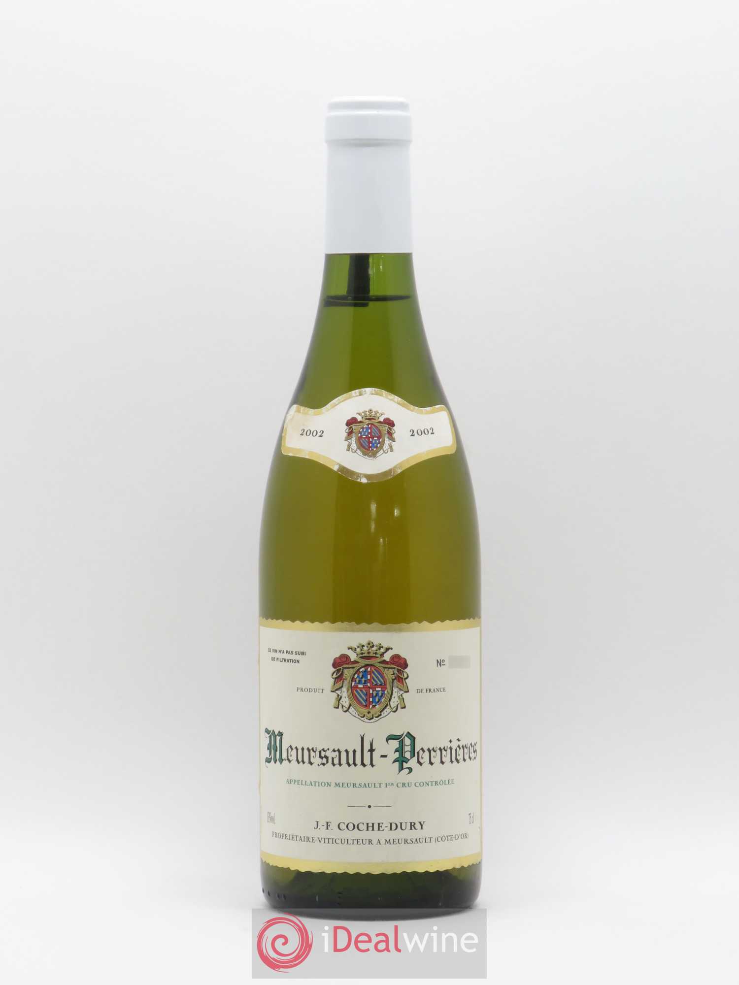Meursault 1er Cru Perrières Coche Dury (Domaine) 2002 - Lot de 1 bouteille - 0