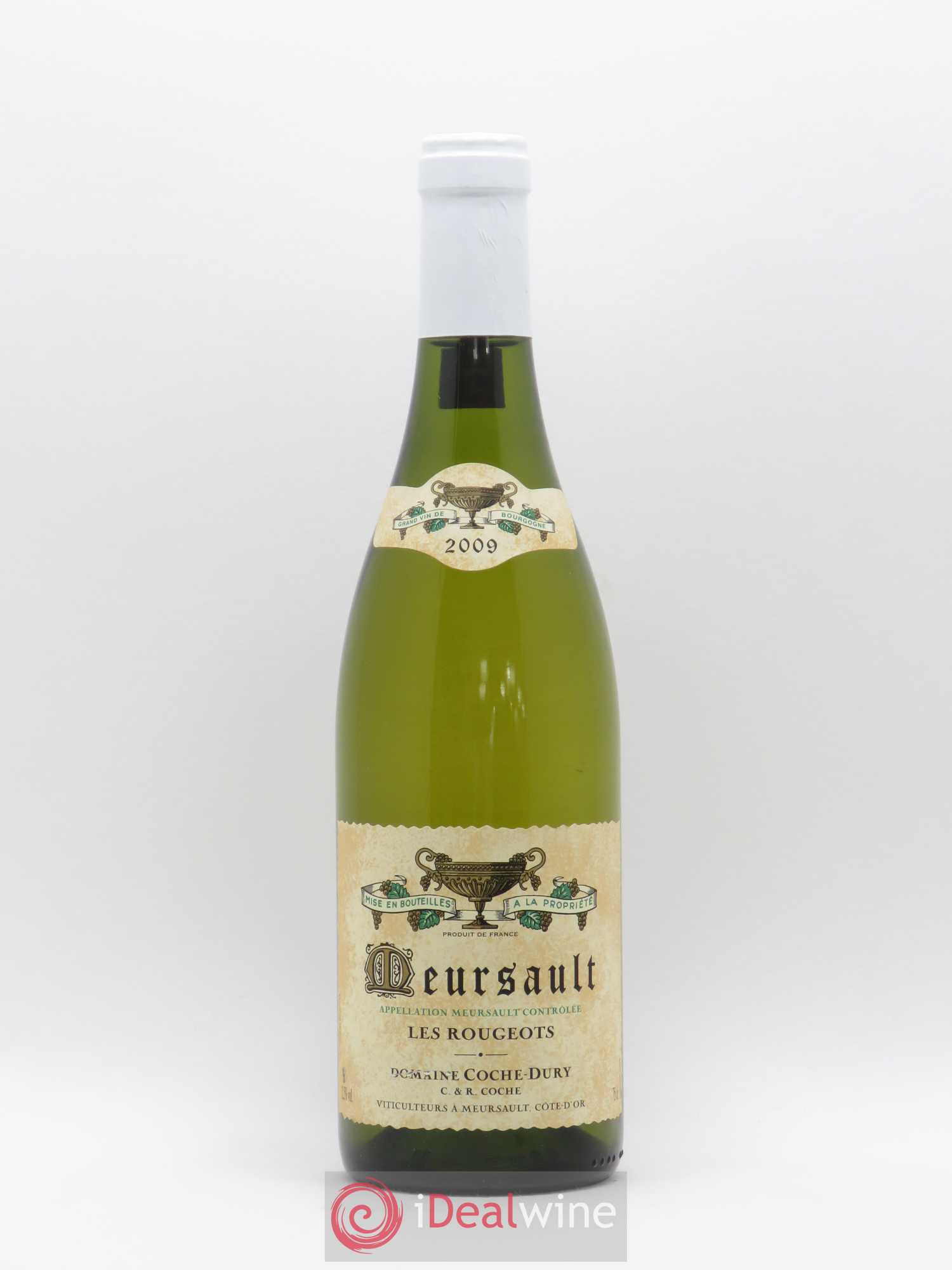 Meursault Les Rougeots Coche Dury (Domaine) 2009 - Lot de 1 bouteille - 0