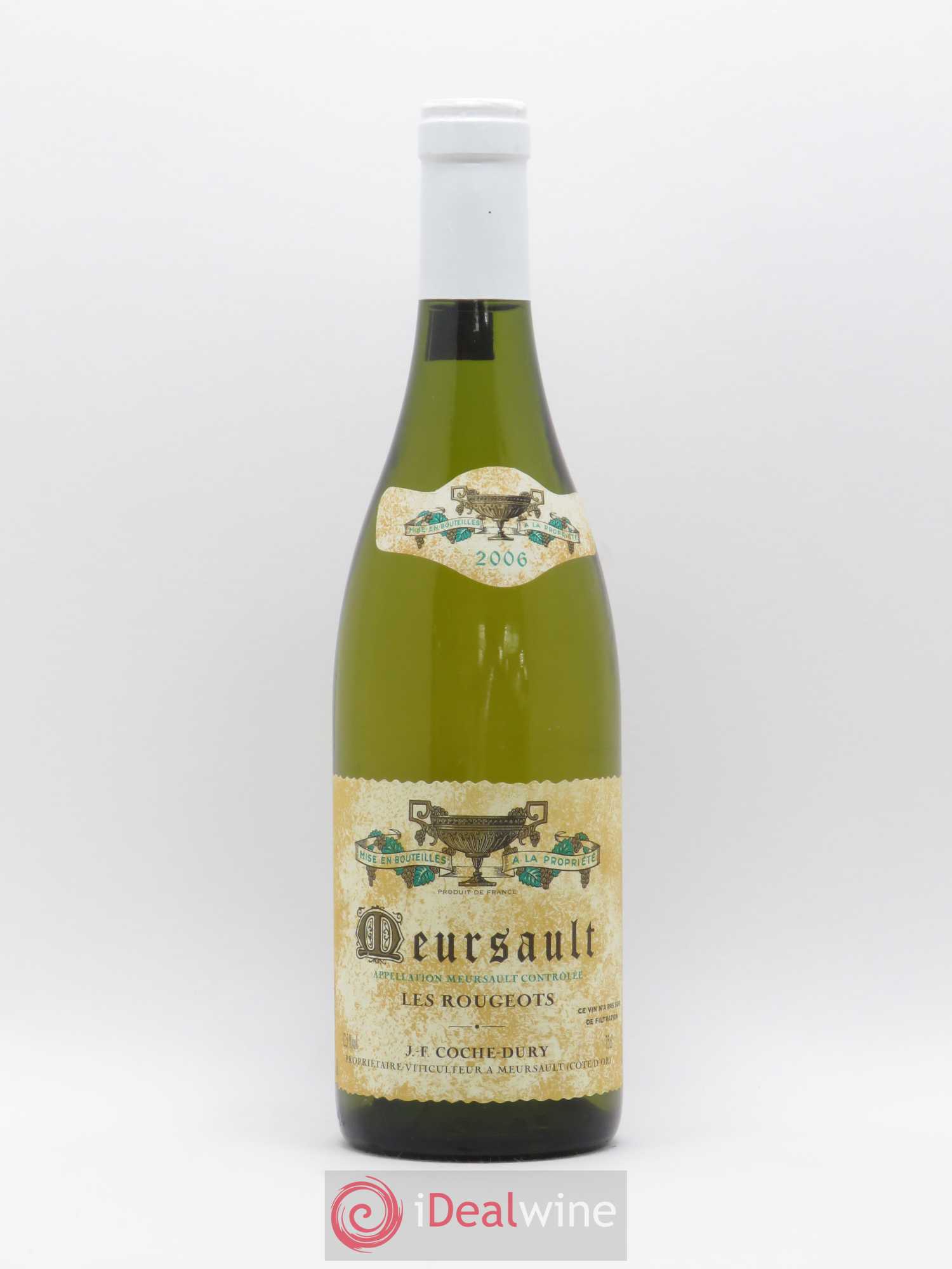 Meursault Les Rougeots Coche Dury (Domaine) 2006 - Lot de 1 bouteille - 0