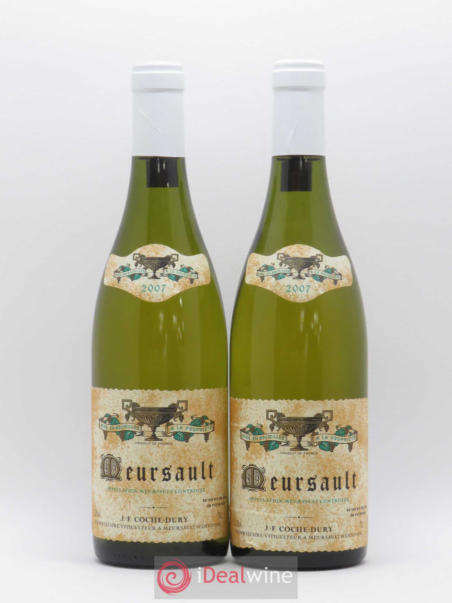 Meursault Coche Dury (Domaine) 2007 - Lot de 2 bouteilles - 0