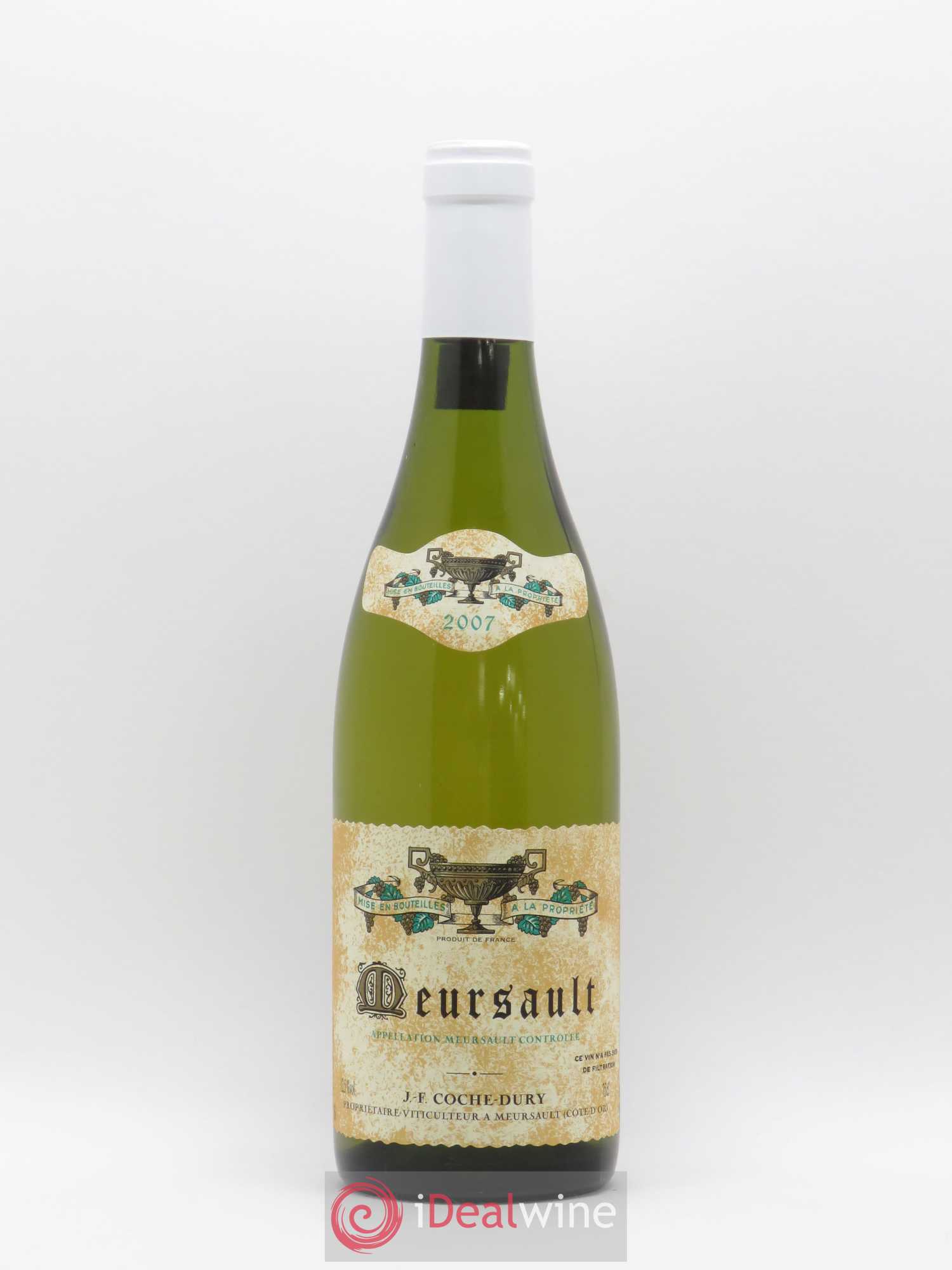 Meursault Coche Dury (Domaine) 2007 - Lot de 1 bouteille - 0