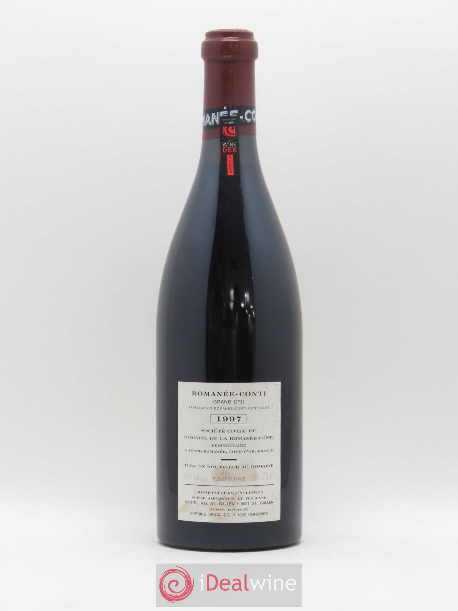 Romanée-Conti Grand Cru Domaine de la Romanée-Conti 1997 - Posten von 1 Flasche - 1