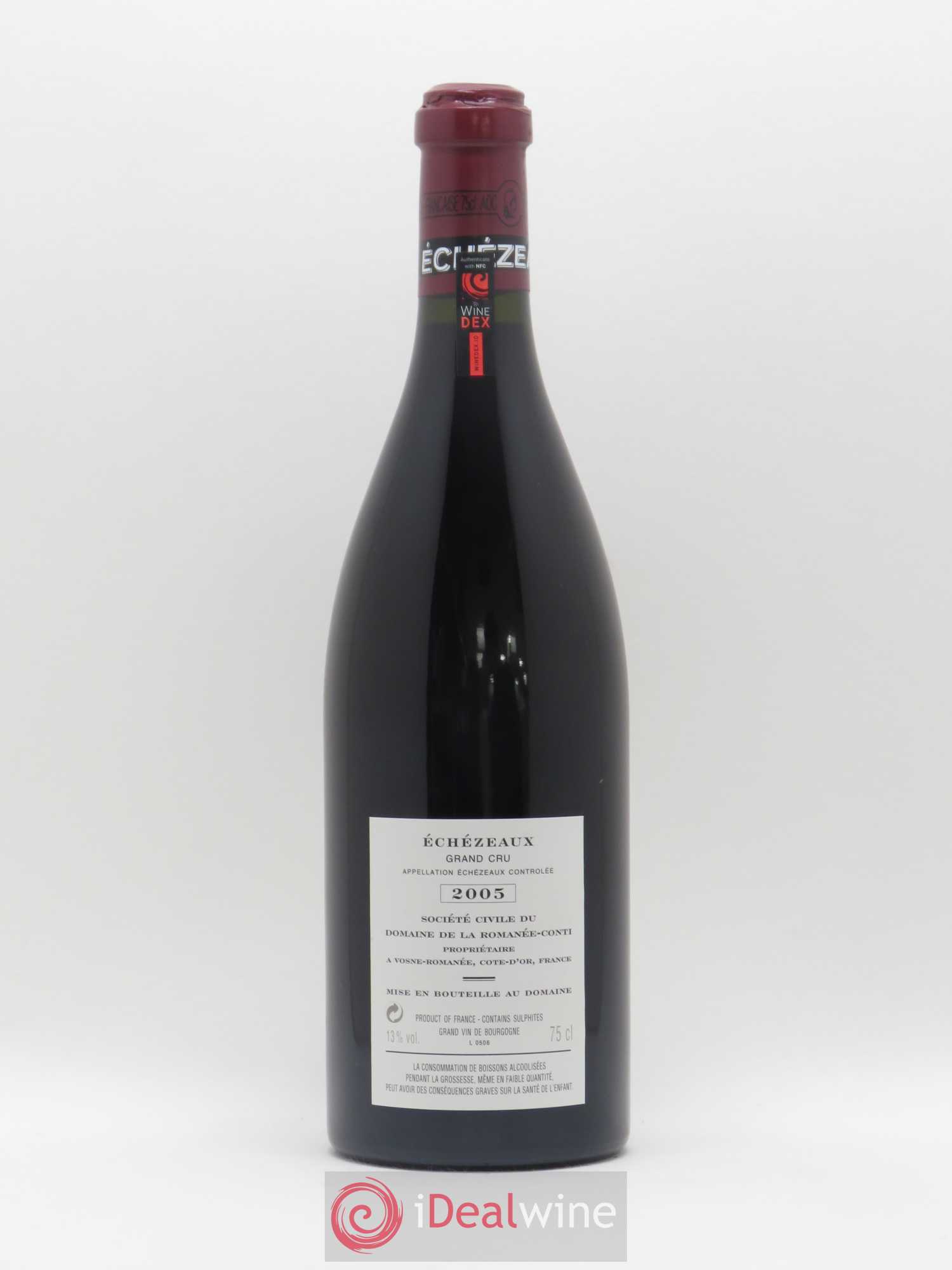 Echezeaux Grand Cru Domaine de la Romanée-Conti 2005 - Lot de 1 bouteille - 1