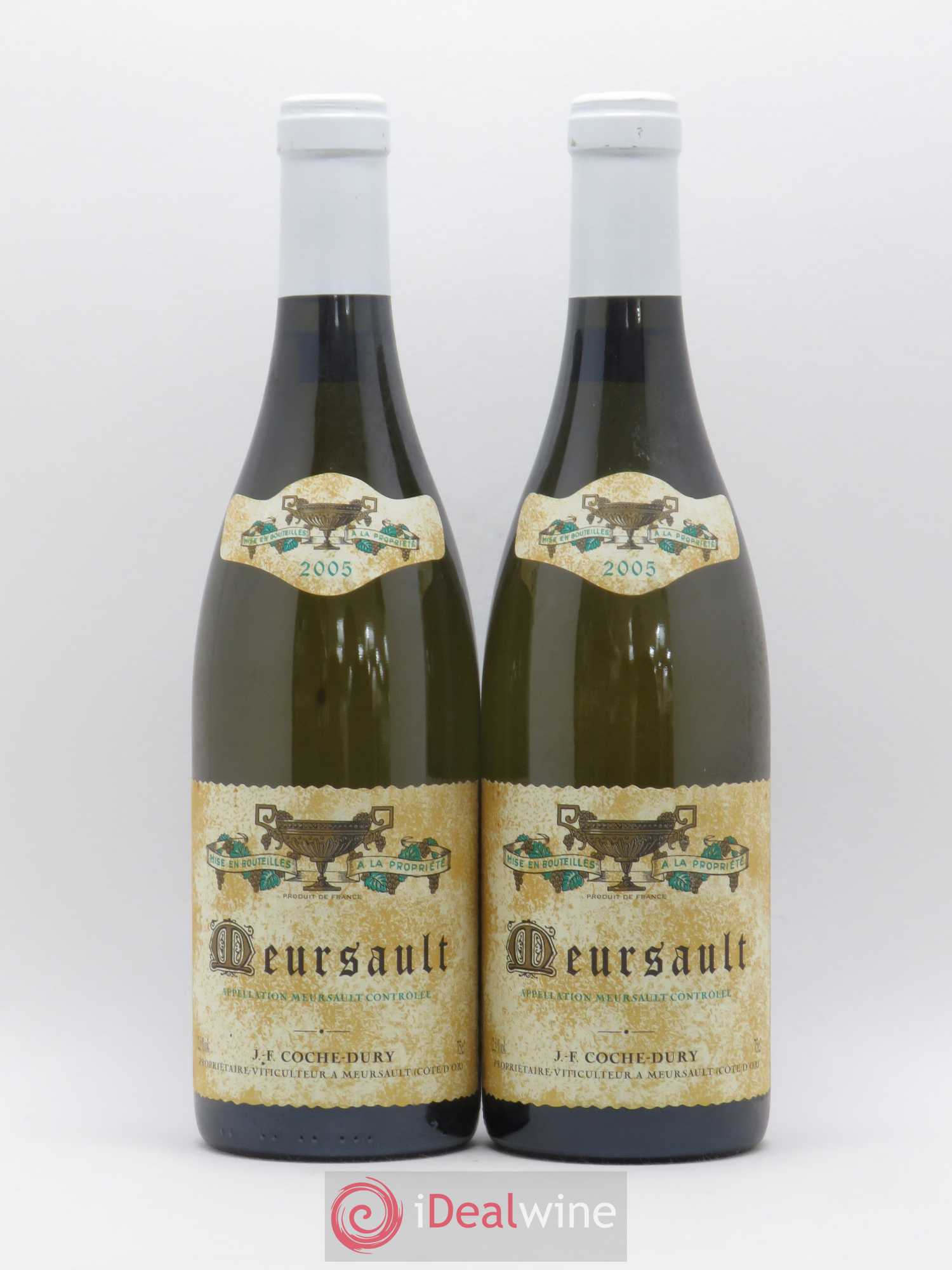 Meursault Coche Dury (Domaine) 2005 - Lot de 2 bouteilles - 0