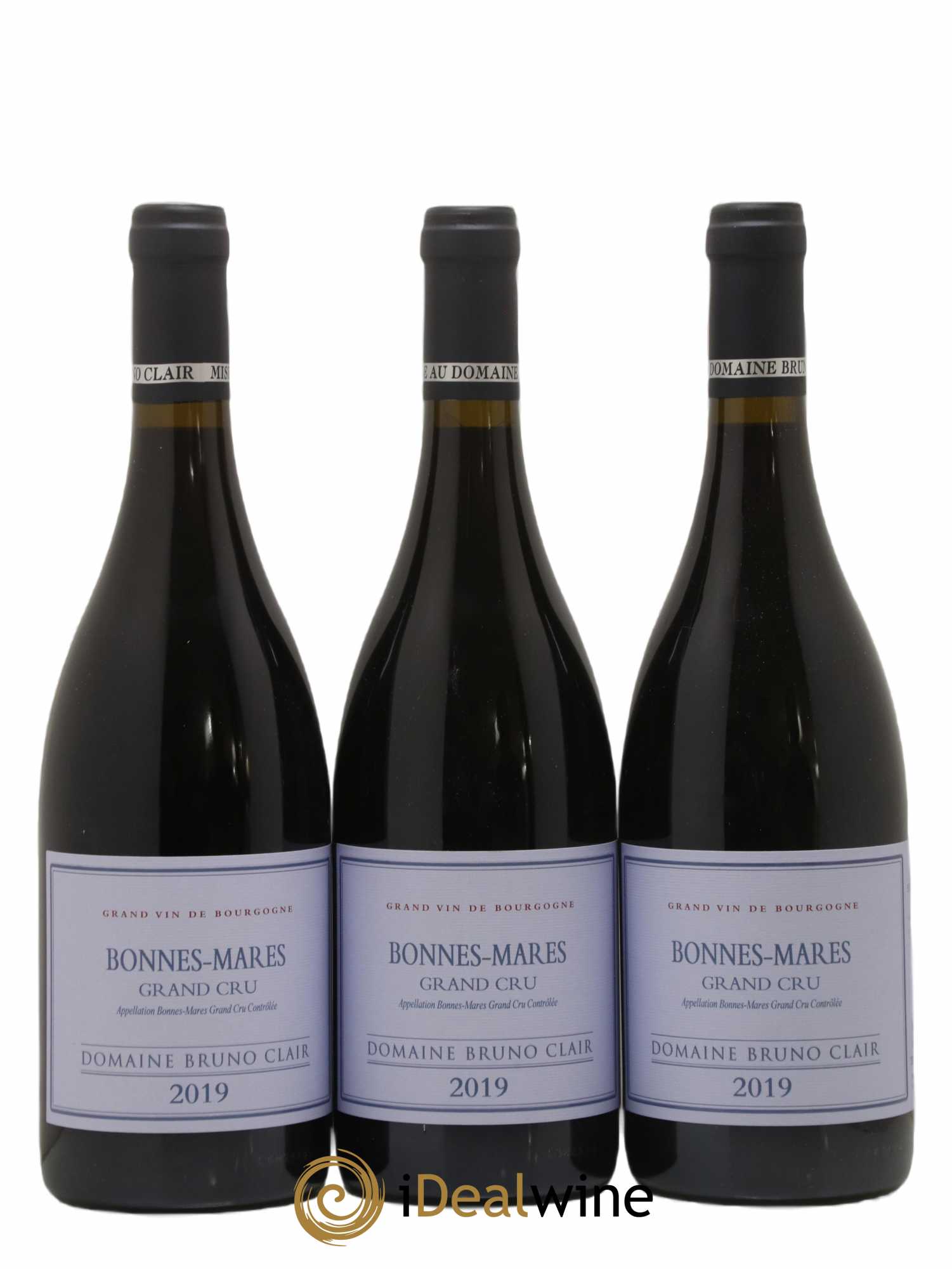 Bonnes-Mares Grand Cru Bruno Clair (Domaine) 2019 - Lot de 3 bouteilles - 0
