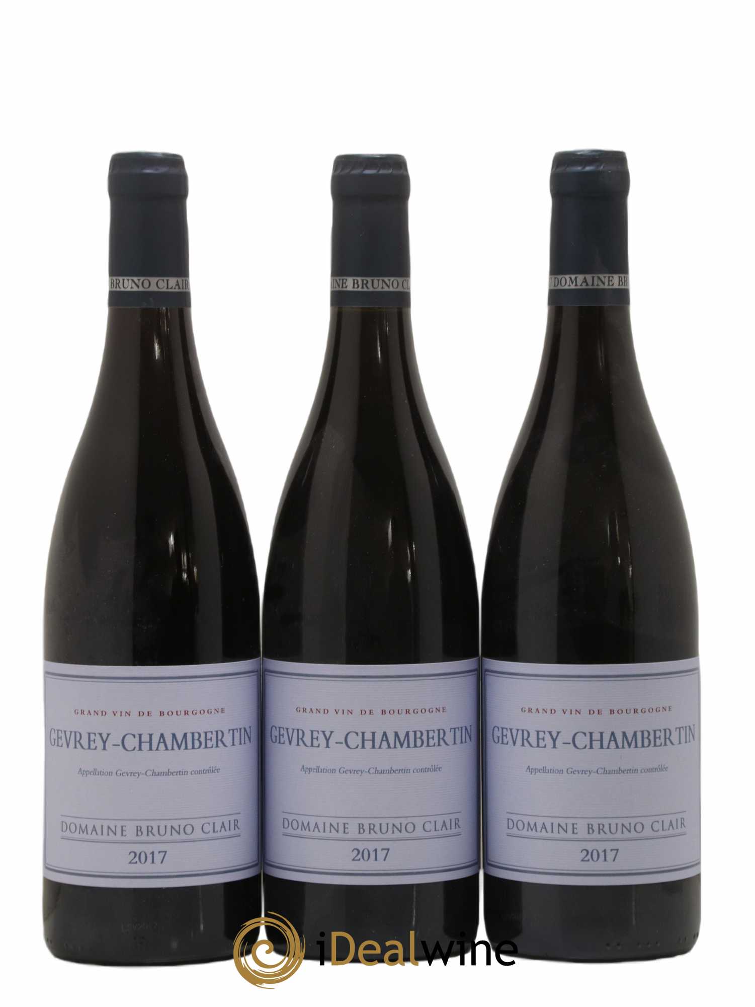 Gevrey-Chambertin Bruno Clair (Domaine) 2017 - Lot de 3 bouteilles - 0