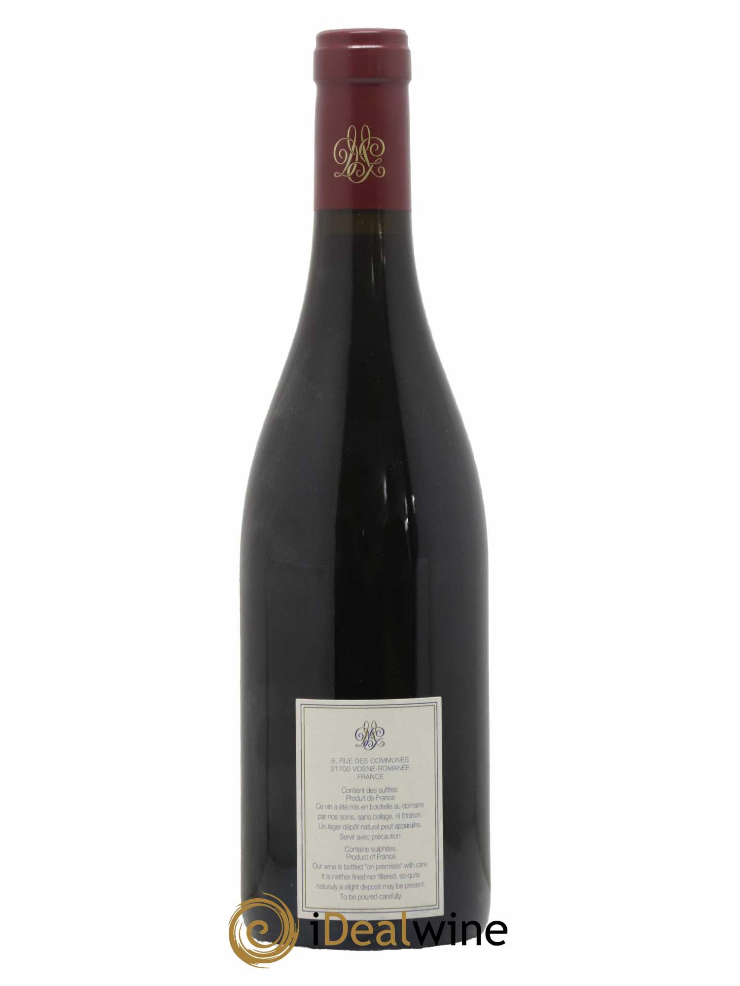 Nuits-Saint-Georges 1er Cru Les Vignes Rondes Mugneret-Gibourg (Domaine) 2018 - Lot de 1 bouteille - 1