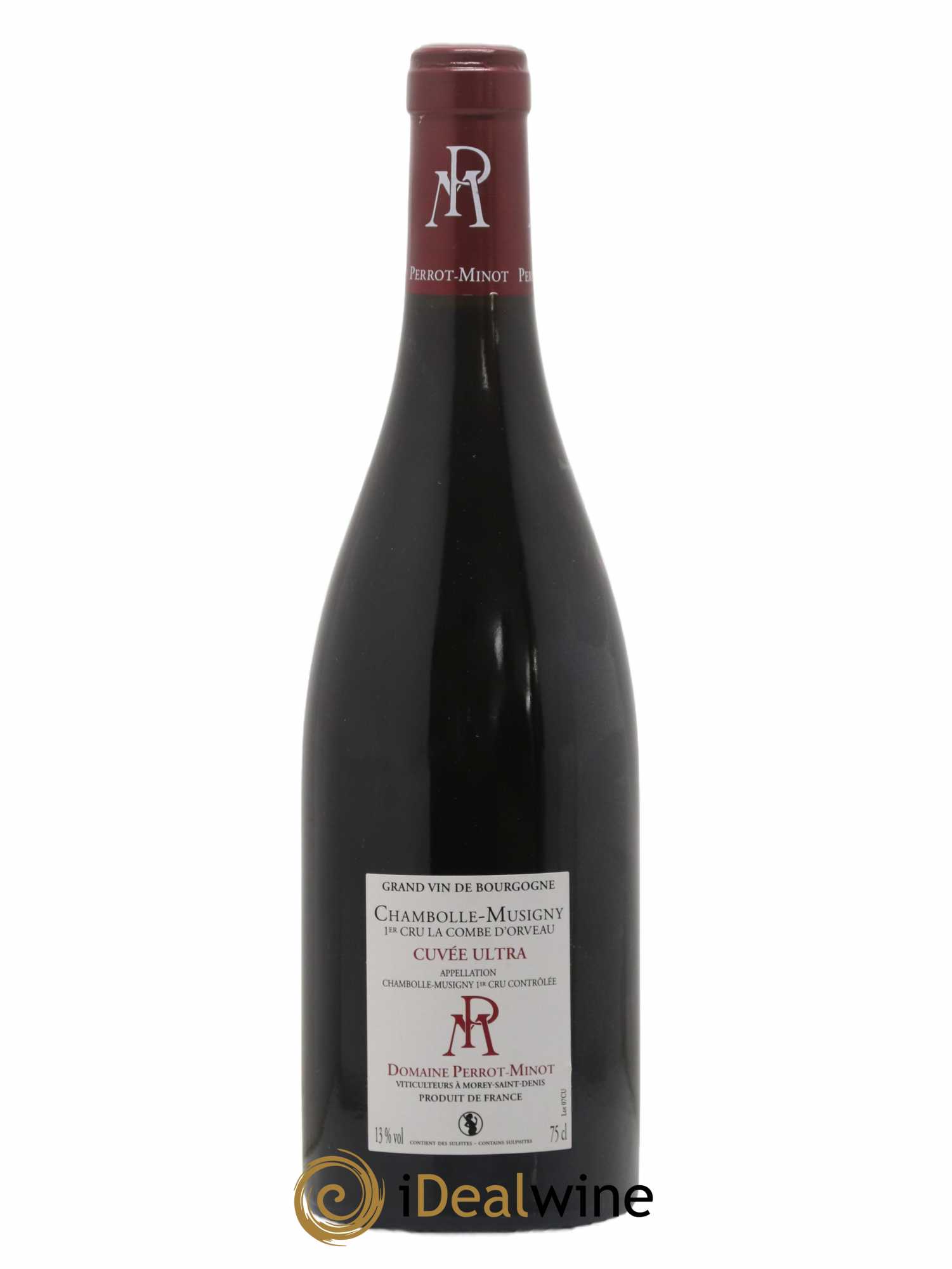 Chambolle-Musigny 1er Cru La Combe d'Orveau Vieilles Vignes Perrot-Minot Cuvée Ultra  2018 - Lot of 1 bottle - 1