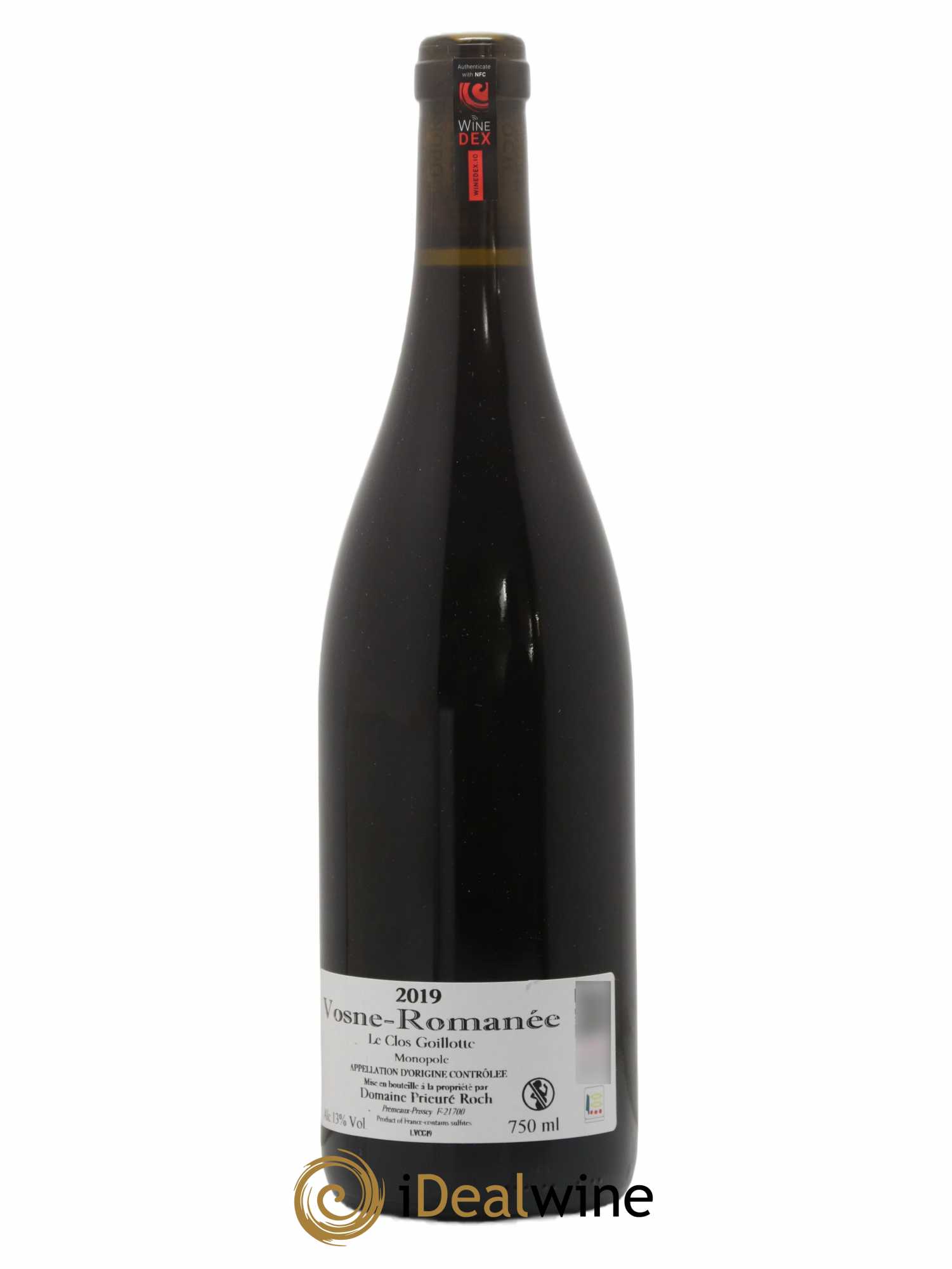 Vosne-Romanée Le Clos Goillotte Prieuré Roch 2019 - Lot de 1 bouteille - 1