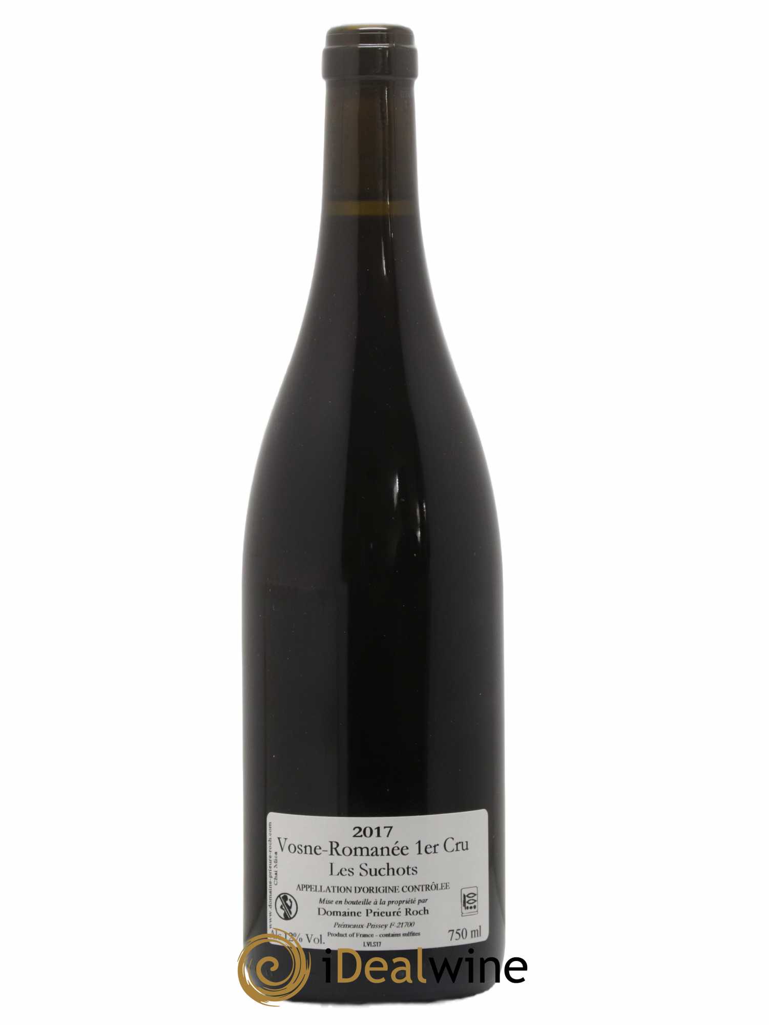 Vosne-Romanée 1er Cru Les Suchots Prieuré Roch 2017 - Lot de 1 bouteille - 1