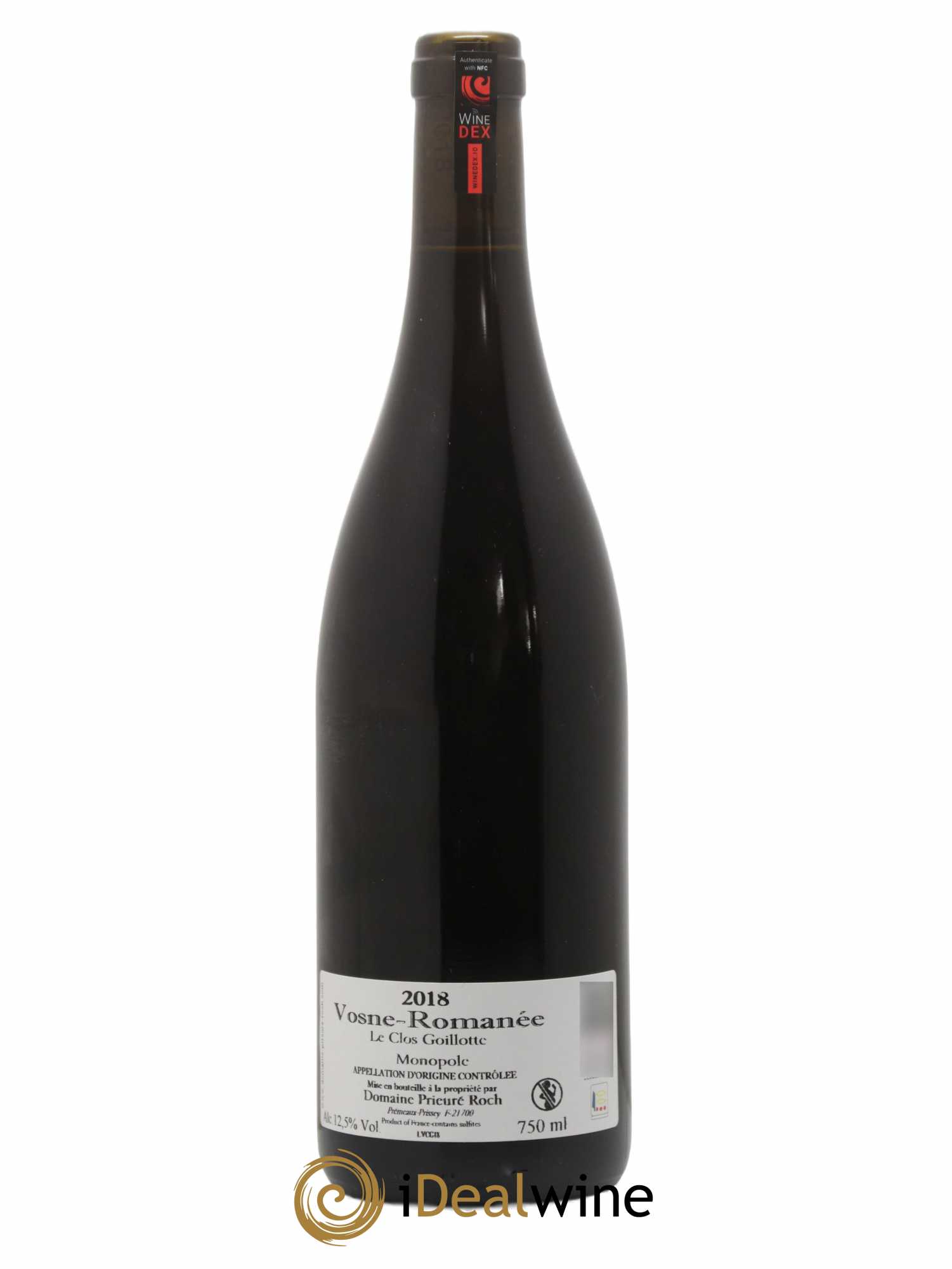 Vosne-Romanée Le Clos Goillotte Prieuré Roch 2018 - Lot de 1 bouteille - 1
