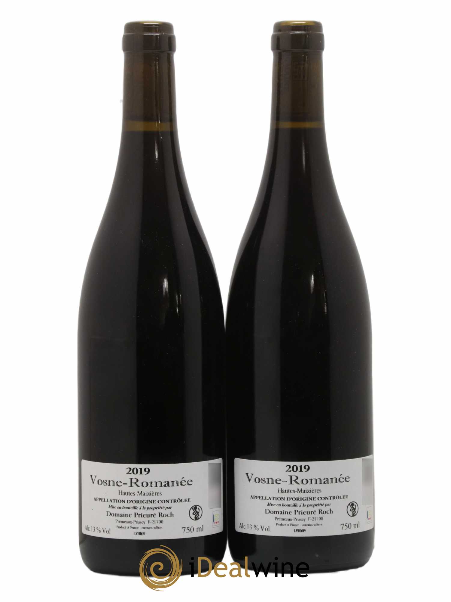 Vosne-Romanée Les Hautes Maizières Prieuré Roch 2019 - Lot de 2 bouteilles - 1
