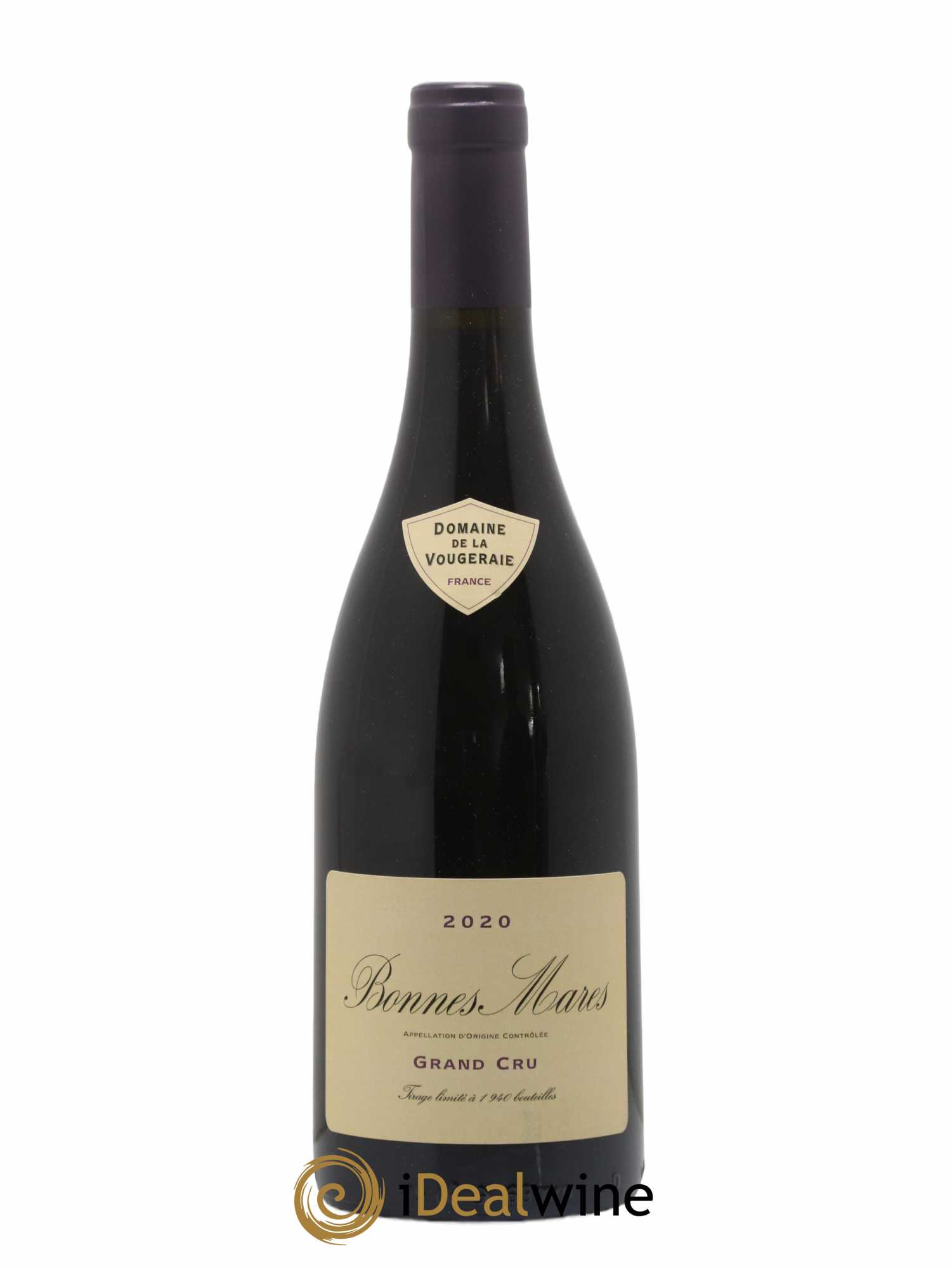Bonnes-Mares Grand Cru La Vougeraie 2020 - Lot de 1 bouteille - 0