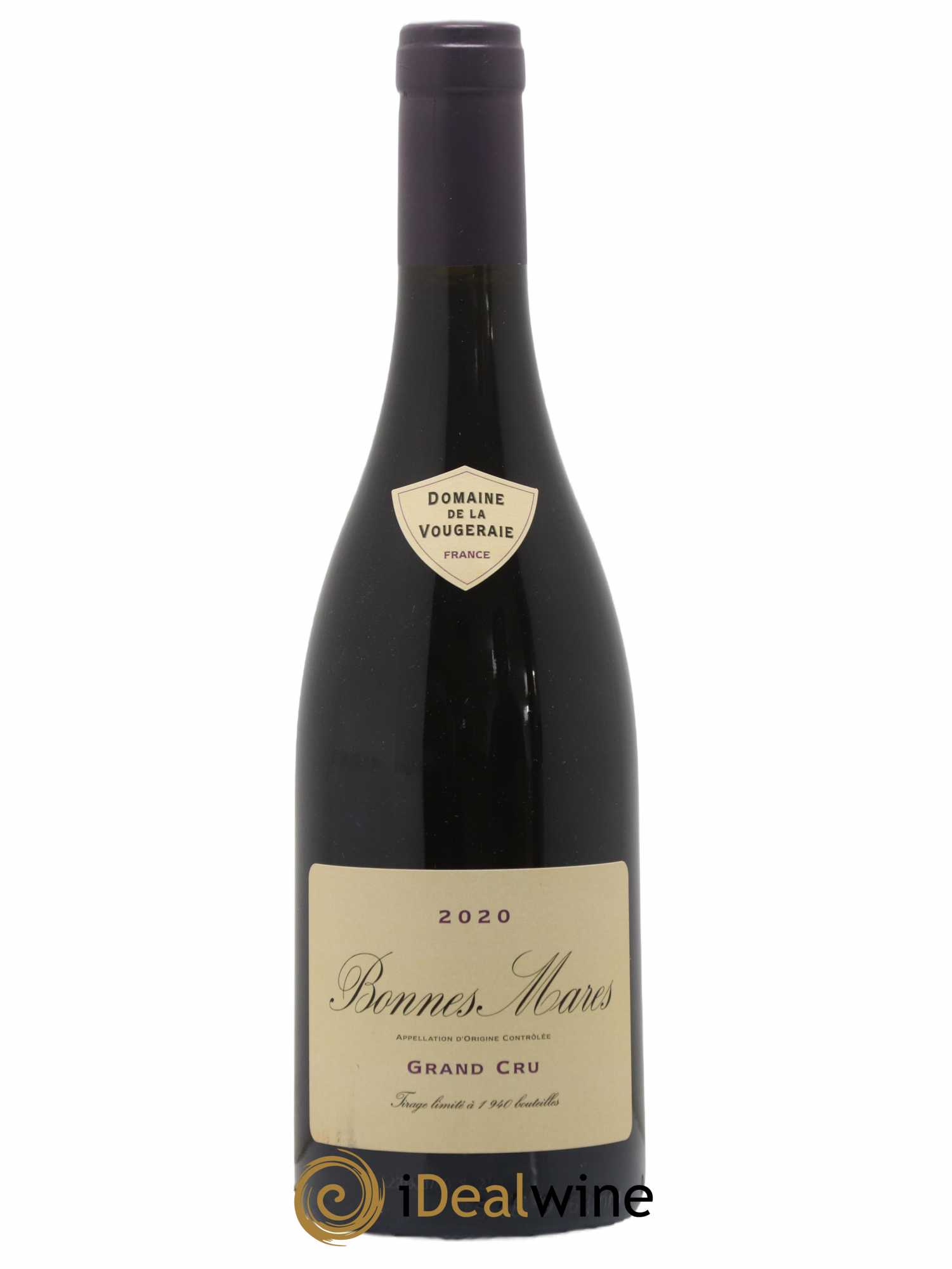 Bonnes-Mares Grand Cru La Vougeraie 2020 - Lot of 1 bottle - 0