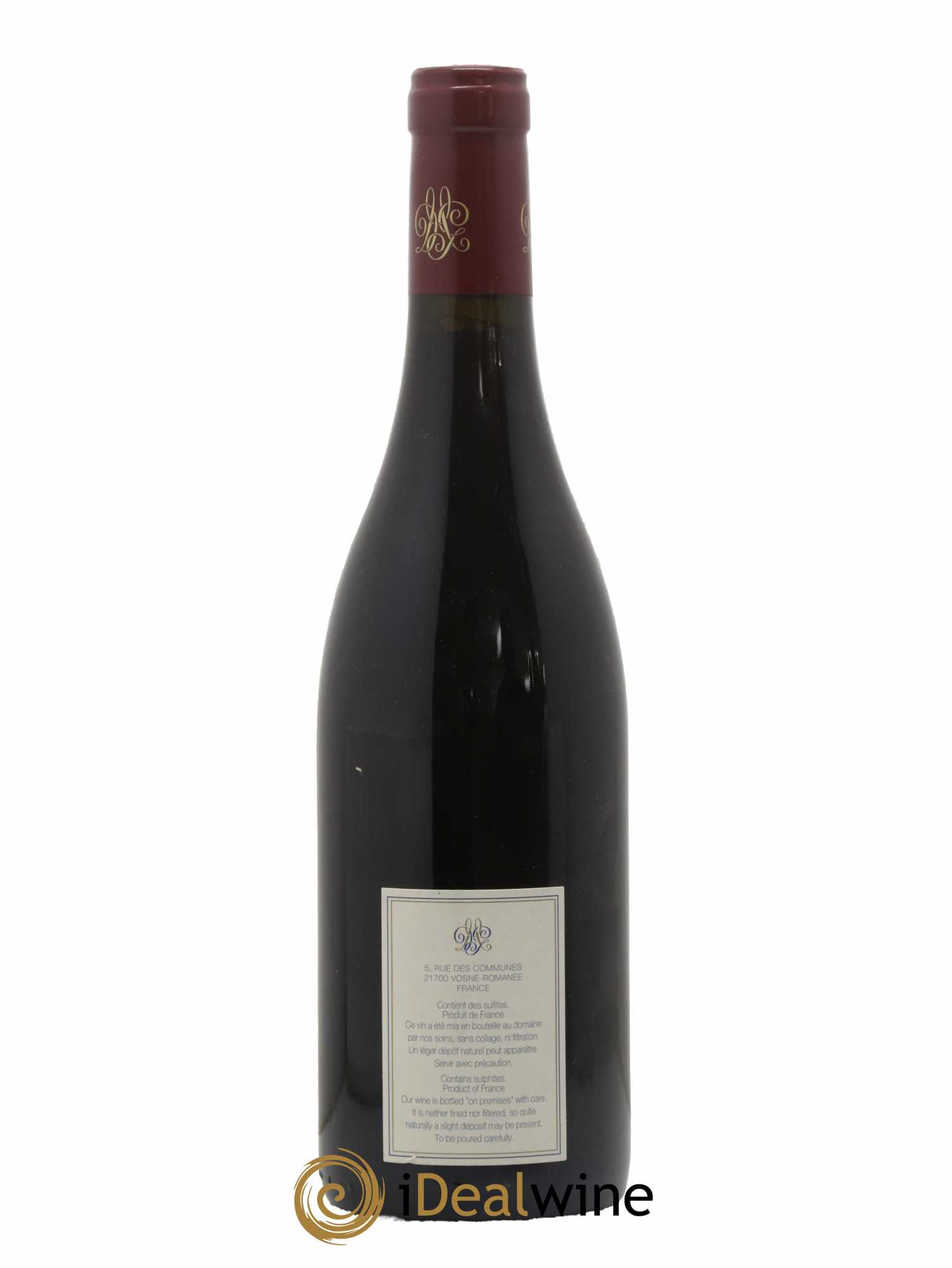 Clos de Vougeot Grand Cru Georges Mugneret-Gibourg (Domaine) 2015 - Lot de 1 bouteille - 1