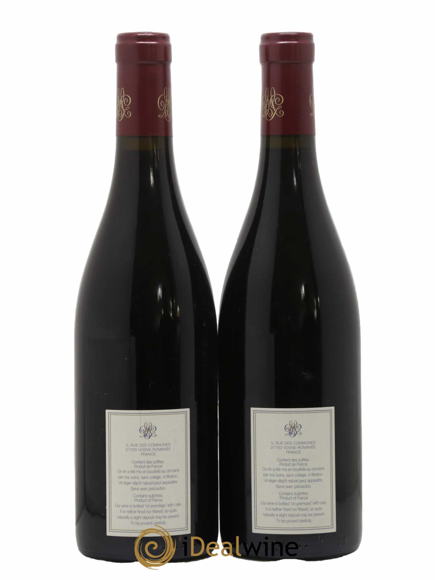 Clos de Vougeot Grand Cru Georges Mugneret-Gibourg (Domaine) 2018 - Lot de 2 bouteilles - 1