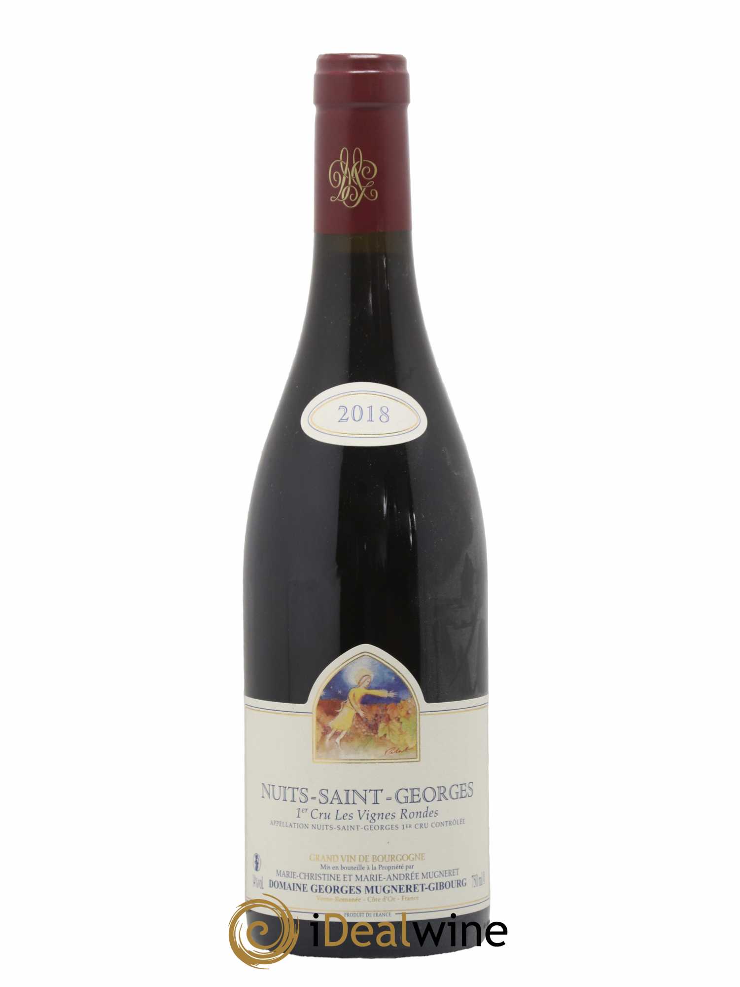 Nuits-Saint-Georges 1er Cru Les Vignes Rondes Mugneret-Gibourg (Domaine) 2018 - Lot of 1 bottle - 0