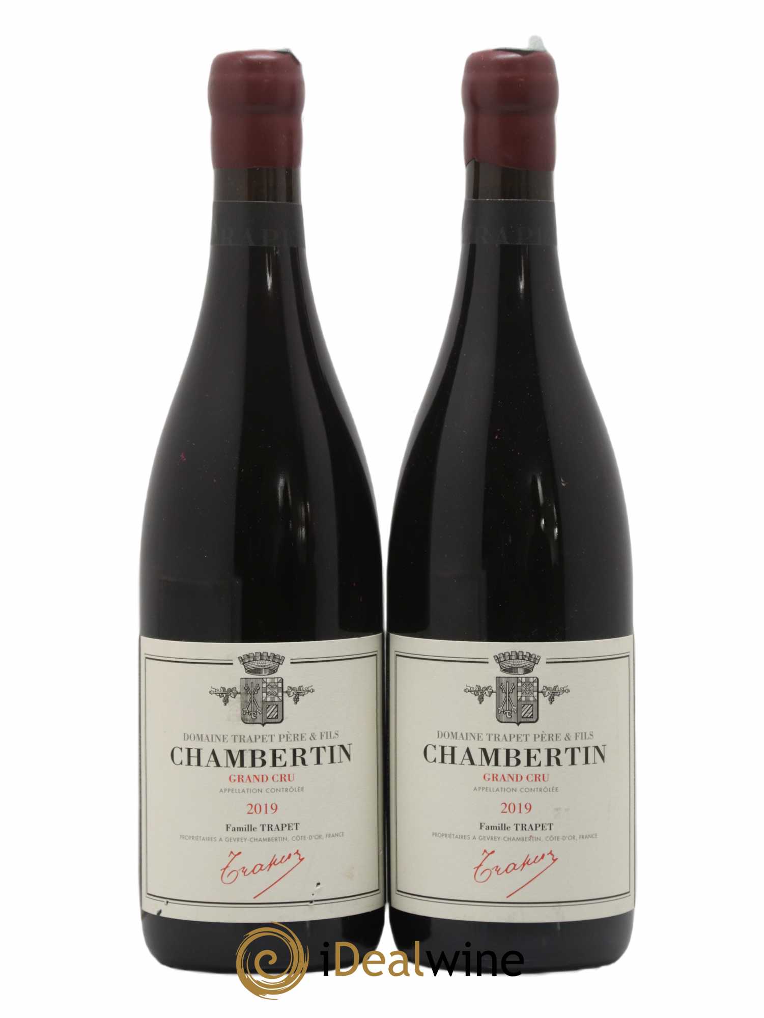 Chambertin Grand Cru Domaine Trapet 2019 - Lot de 2 bouteilles - 0