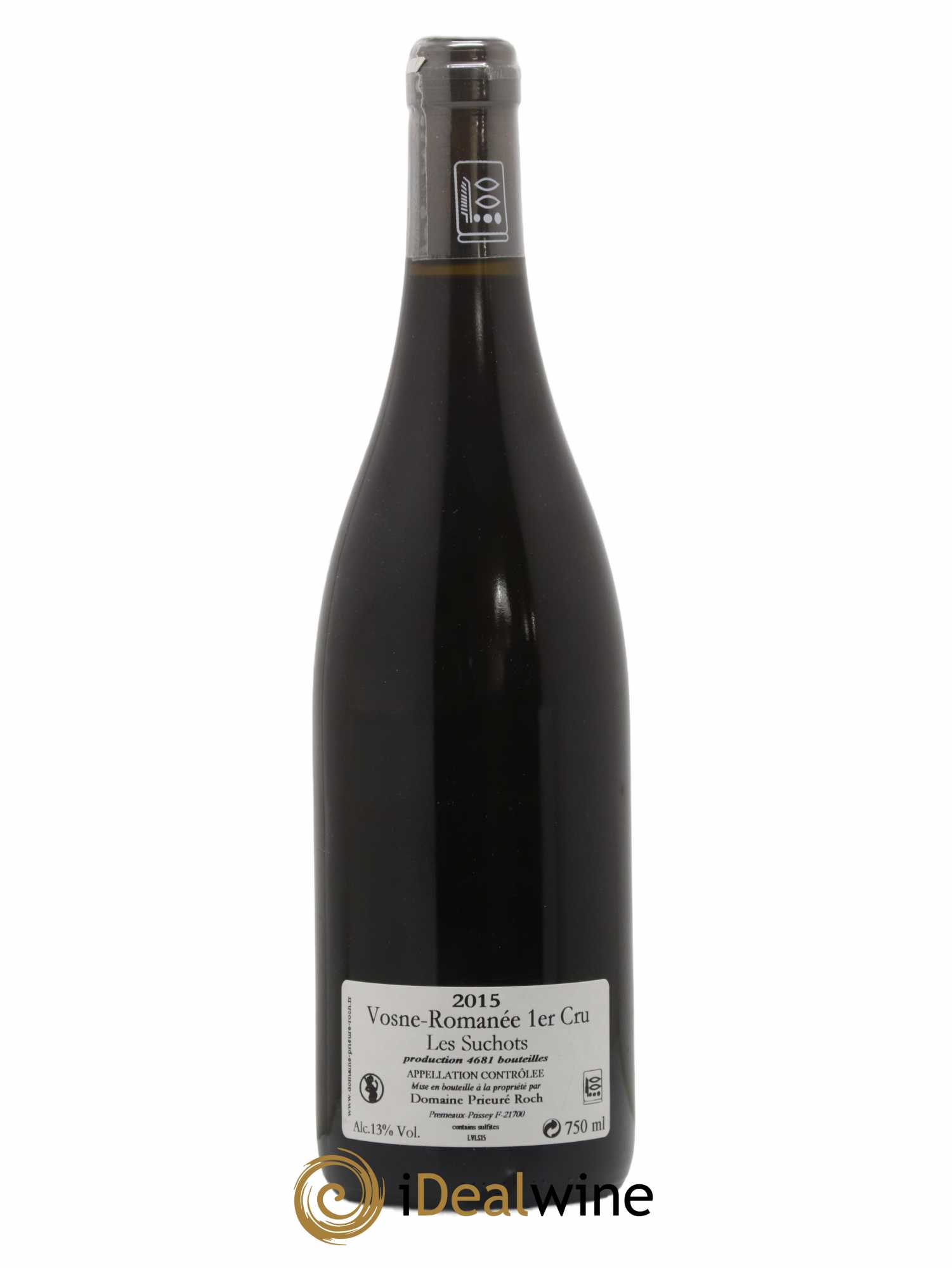 Vosne-Romanée 1er Cru Les Suchots Prieuré Roch 2015 - Lot de 1 bouteille - 1