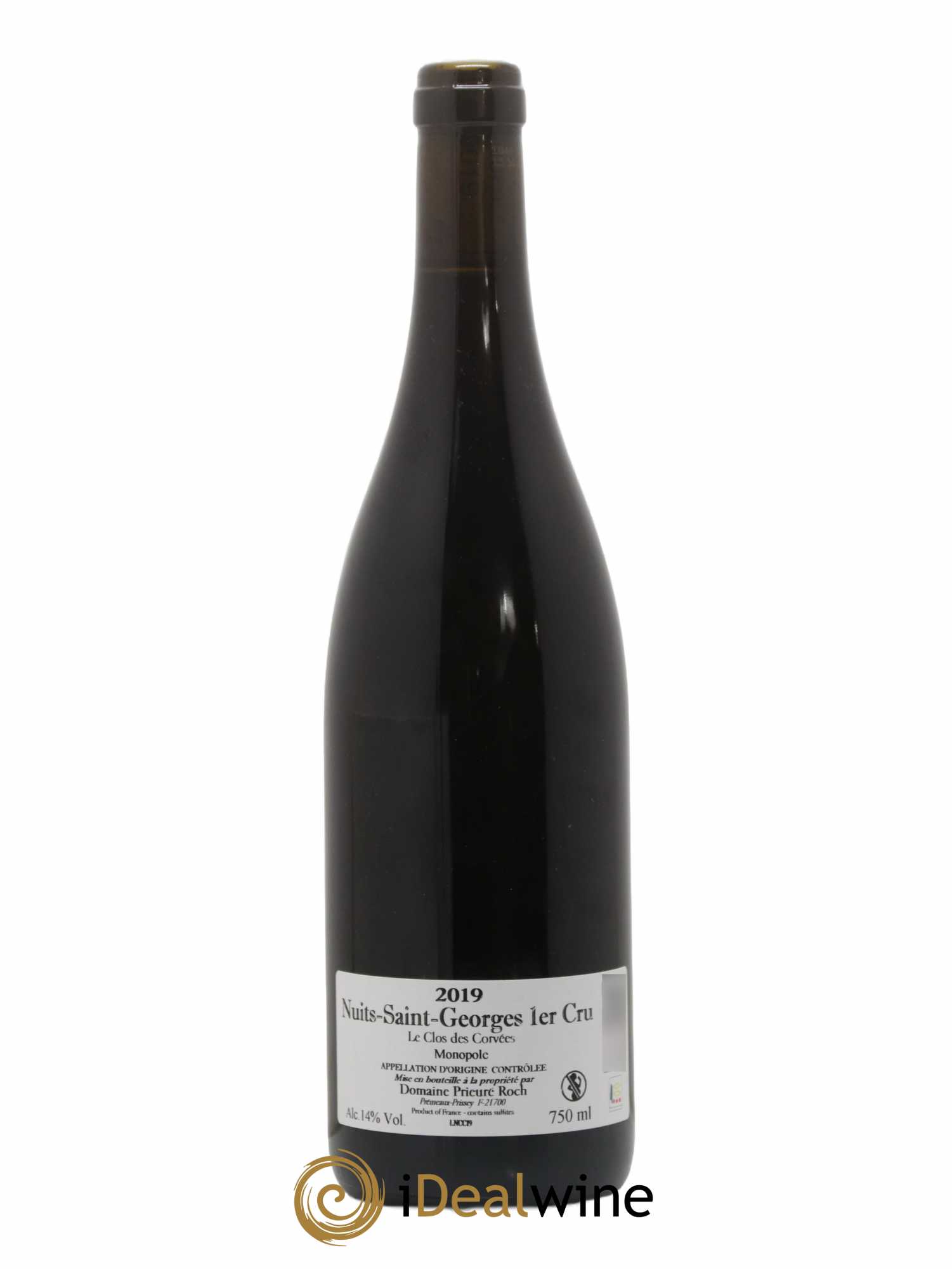 Nuits-Saint-Georges 1er Cru Le Clos des Corvées Prieuré Roch 2019 - Lot de 1 bouteille - 1