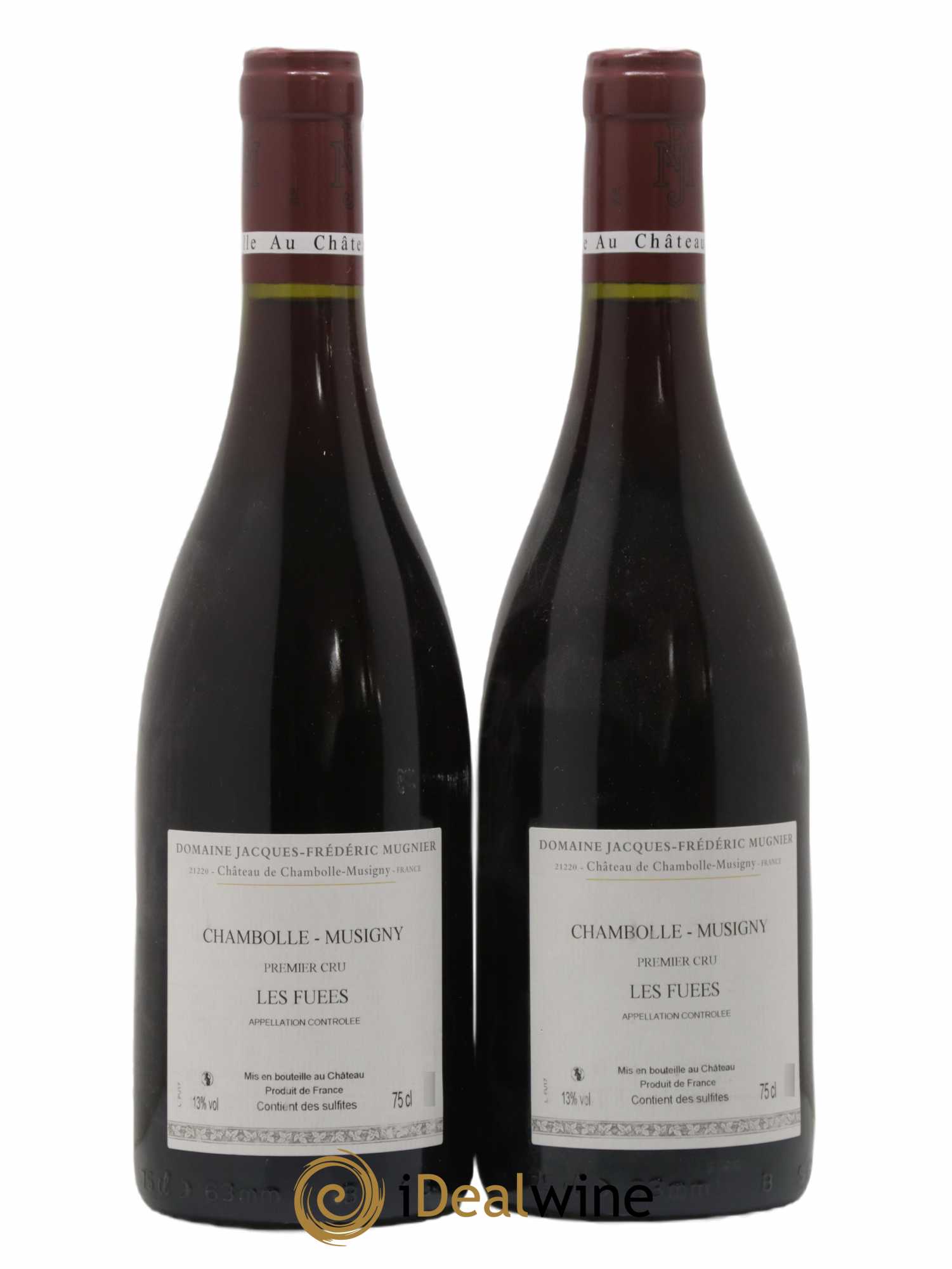 Chambolle-Musigny 1er Cru Les Fuées Jacques-Frédéric Mugnier 2017 - Lot de 2 bouteilles - 1