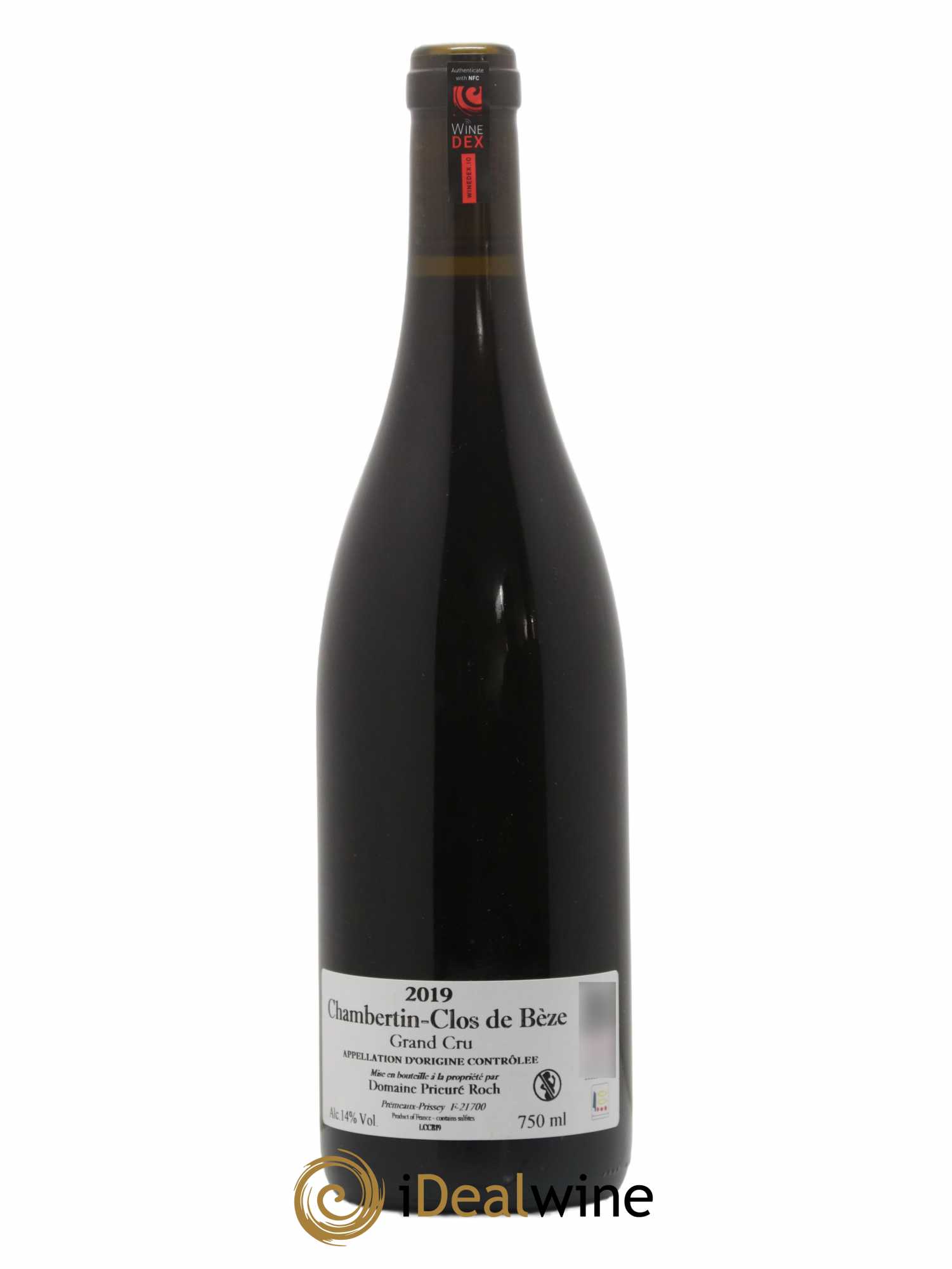 Chambertin Clos de Bèze Grand Cru Prieuré Roch 2019 - Lot de 1 bouteille - 1