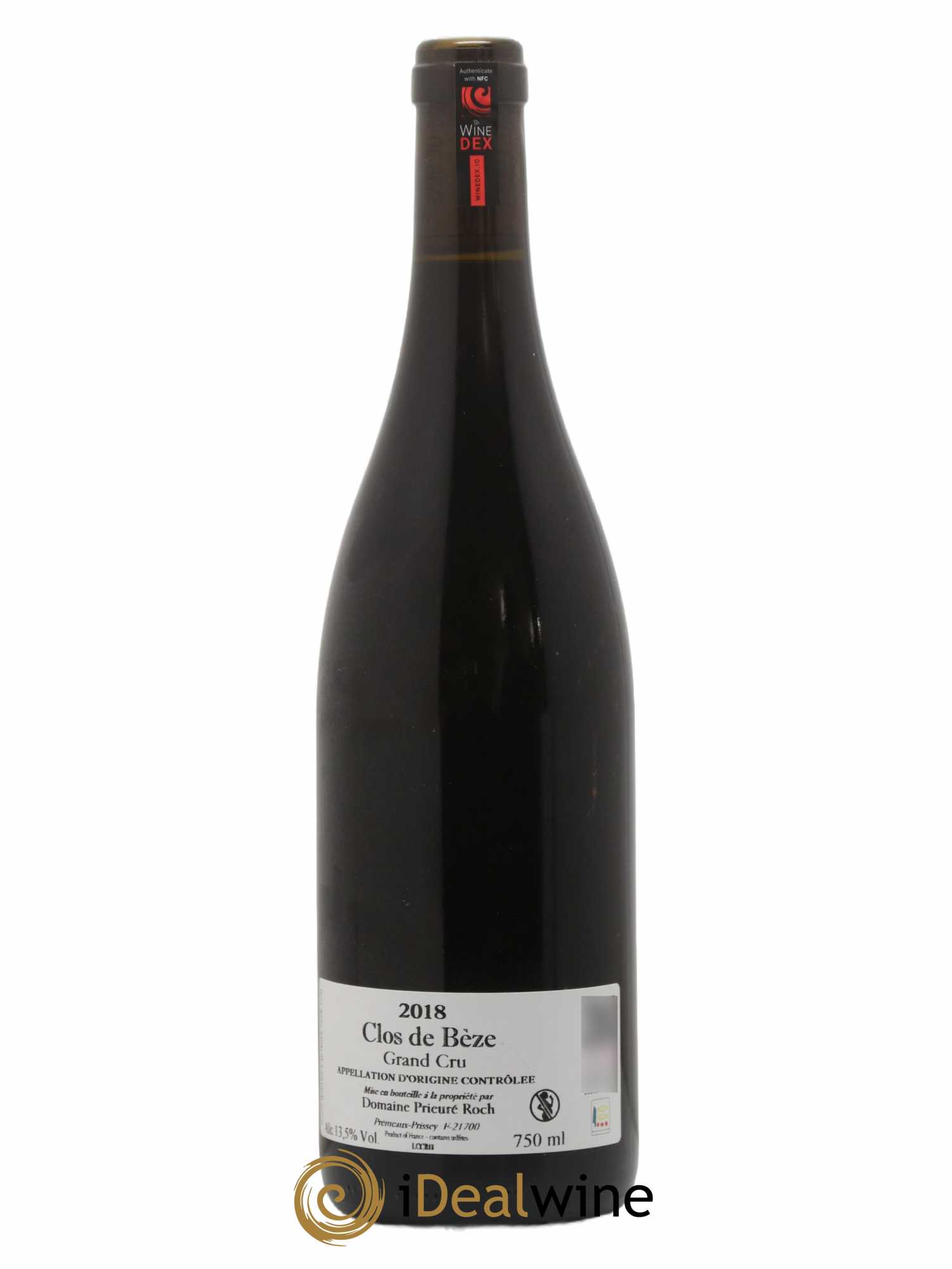 Chambertin Clos de Bèze Grand Cru Prieuré Roch 2018 - Lot de 1 bouteille - 1