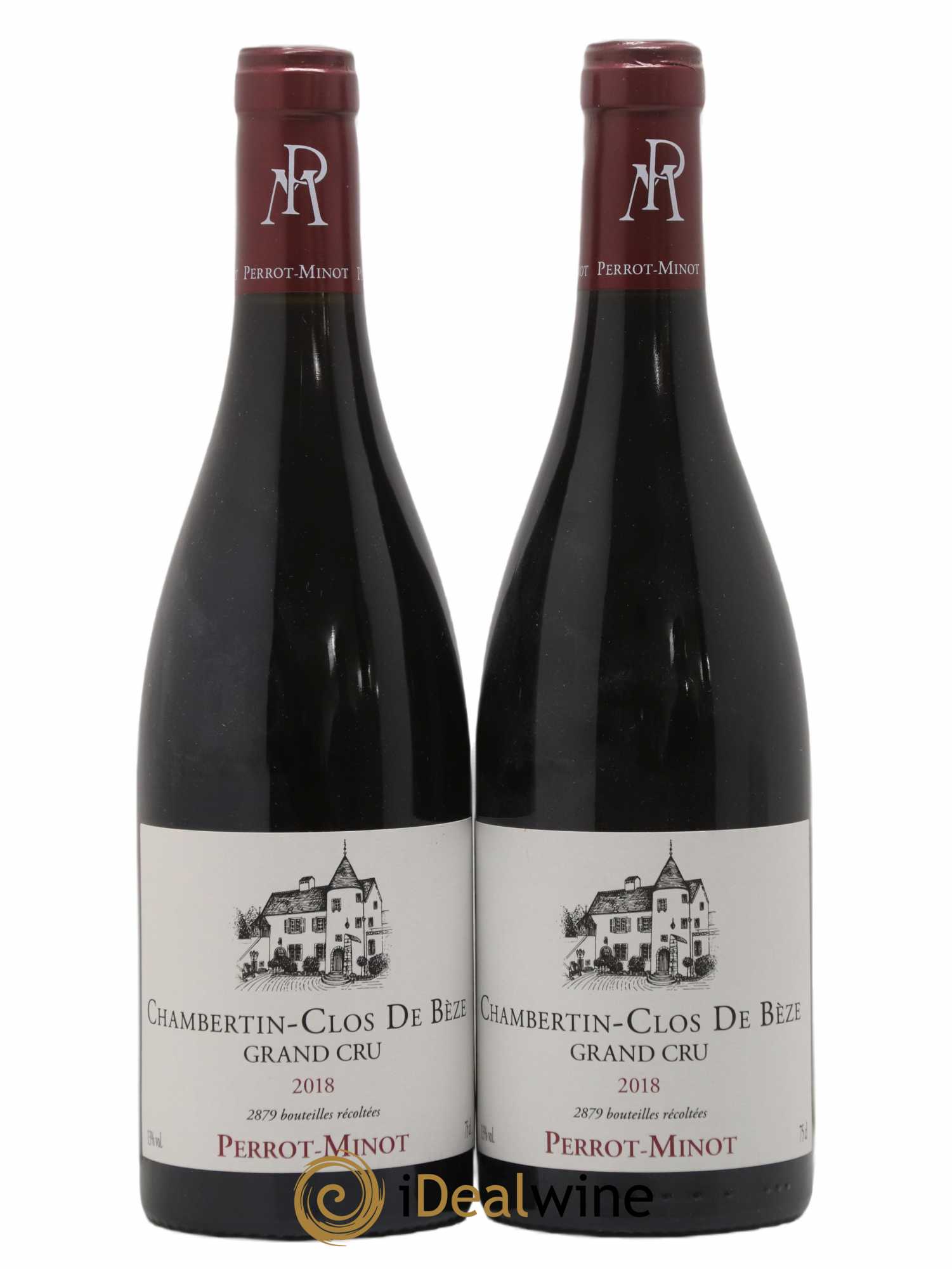 Chambertin Clos de Bèze Grand Cru Vieilles vignes Perrot-Minot 2018 - Lot de 2 bouteilles - 0